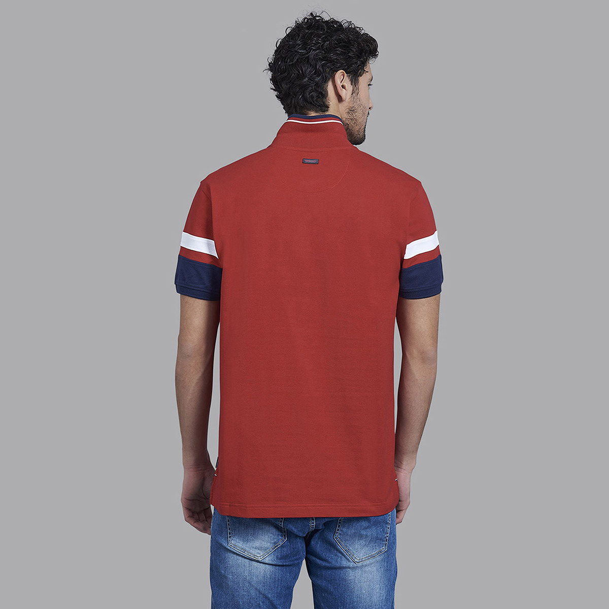 Beverly Hills Polo Club Men Red Printed Short Sleeves Polo T-Shirt-men-clothing-tshirtsandpolos-polos-image-4
