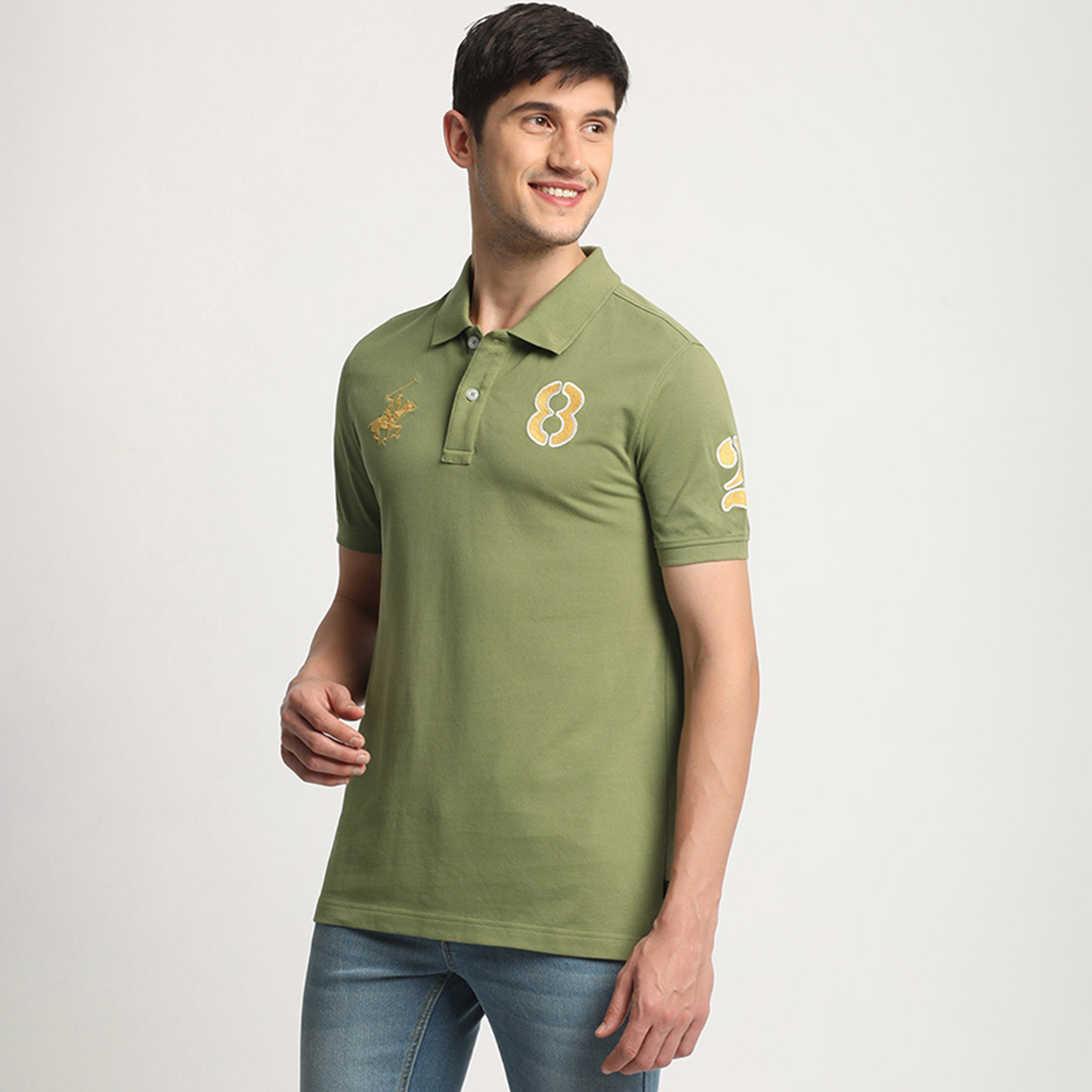 Beverly Hills Polo Club Logo Collared Short Sleeves Polo T-Shirt-men-clothing-tshirtsandpolos-polos-image-2