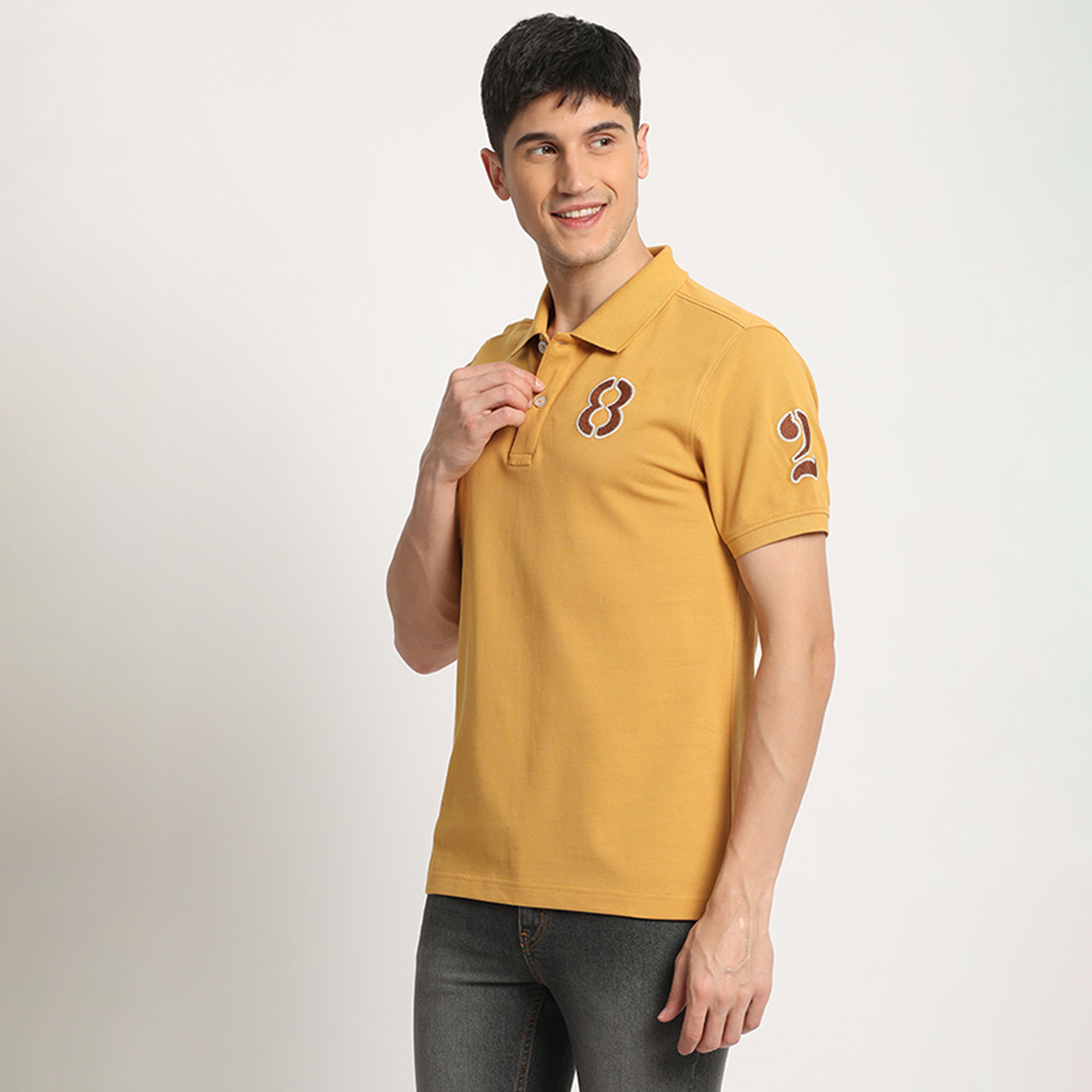 تي شيرت بولو من بيفرلي هيلز بولو كلوب بياقة وأكمام قصيرة مع شعار-men-clothing-tshirtsandpolos-polos-image-10