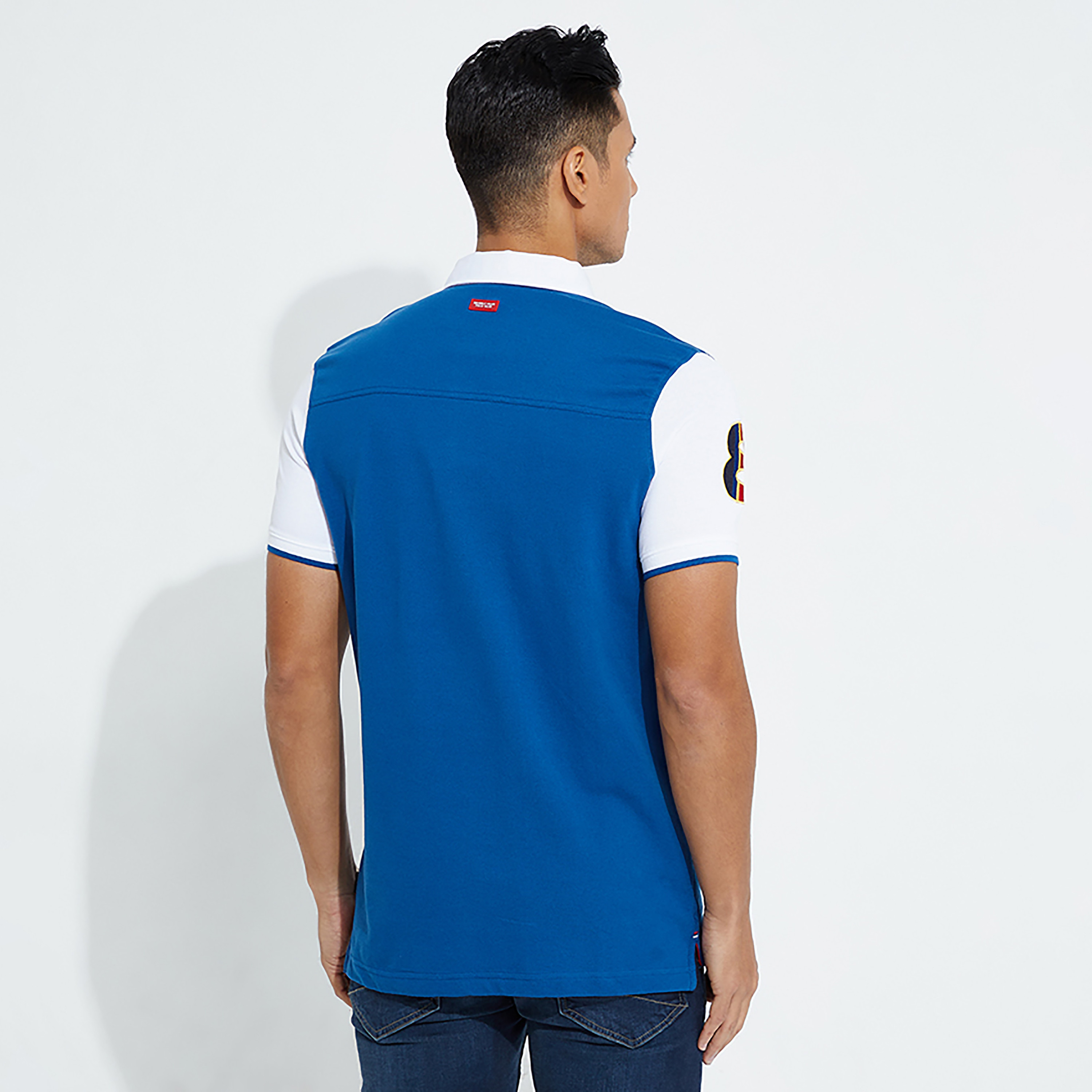 Beverly Hills Polo Club Men's Logo Collared Short Sleeve Polo Shirt-men-clothing-tshirtsandpolos-polos-image-4