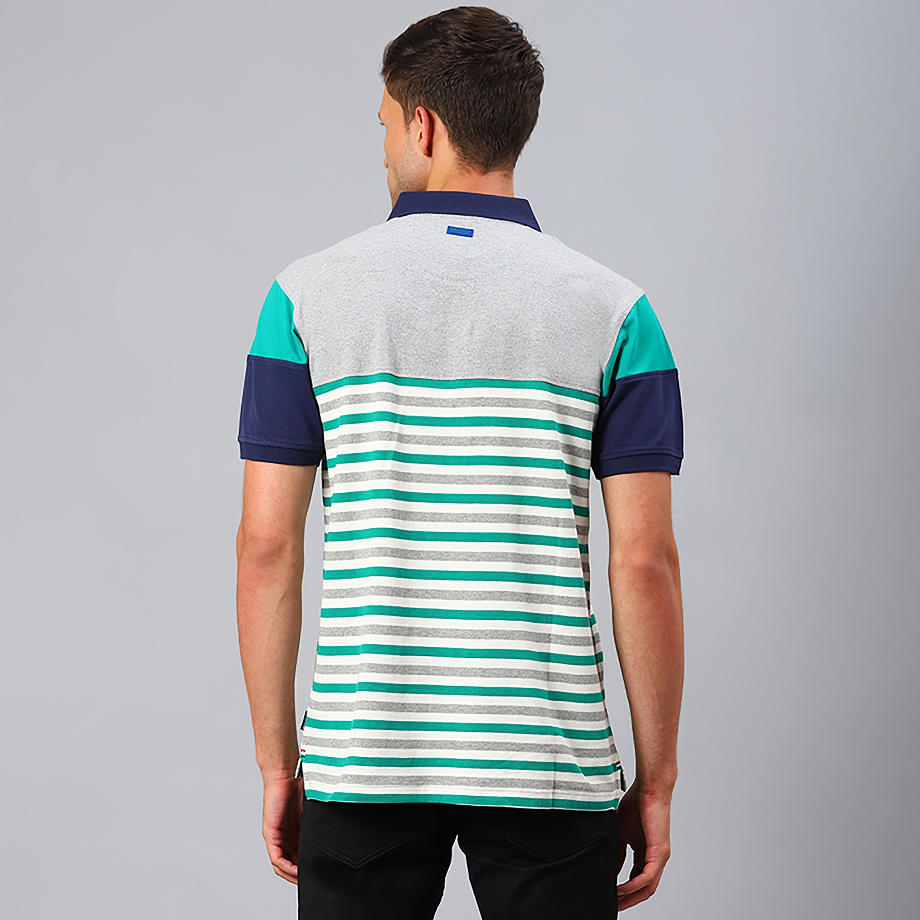 Beverly Hills Polo Club Men's Striped Collared Short Sleeve Polo Shirt-men-clothing-tshirtsandpolos-polos-image-4