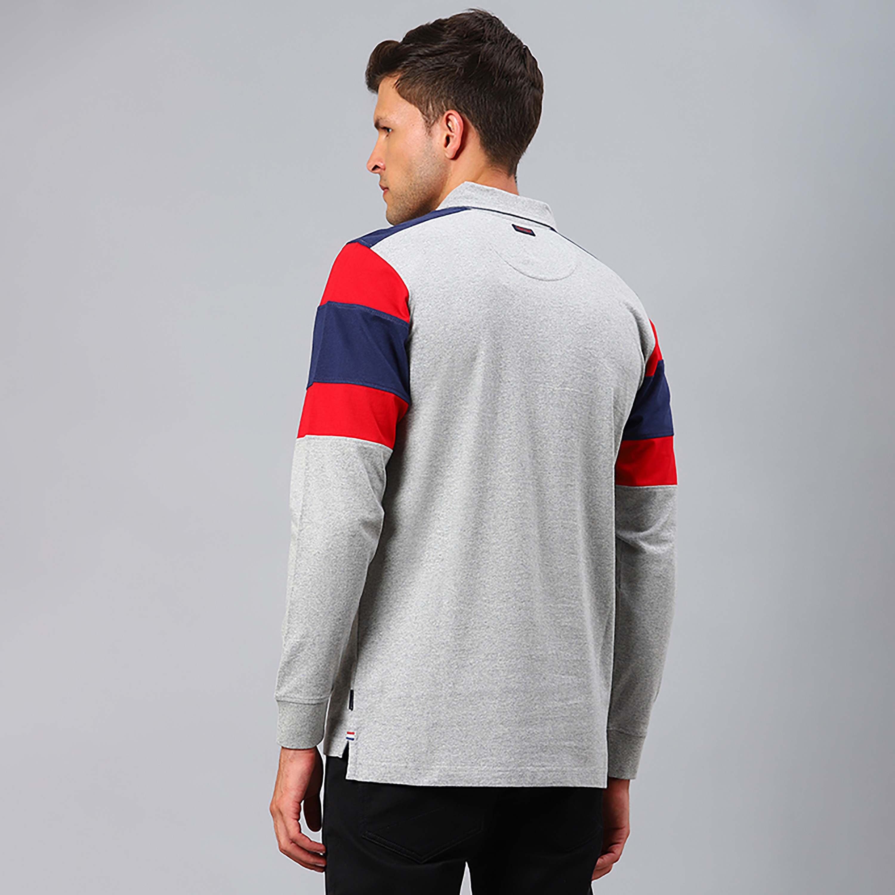 تي شيرت بولو بياقة محجبة اللون بيفرلي هيلز بولو كلوب وأكمام طويلة-men-clothing-tshirtsandpolos-polos-image-8