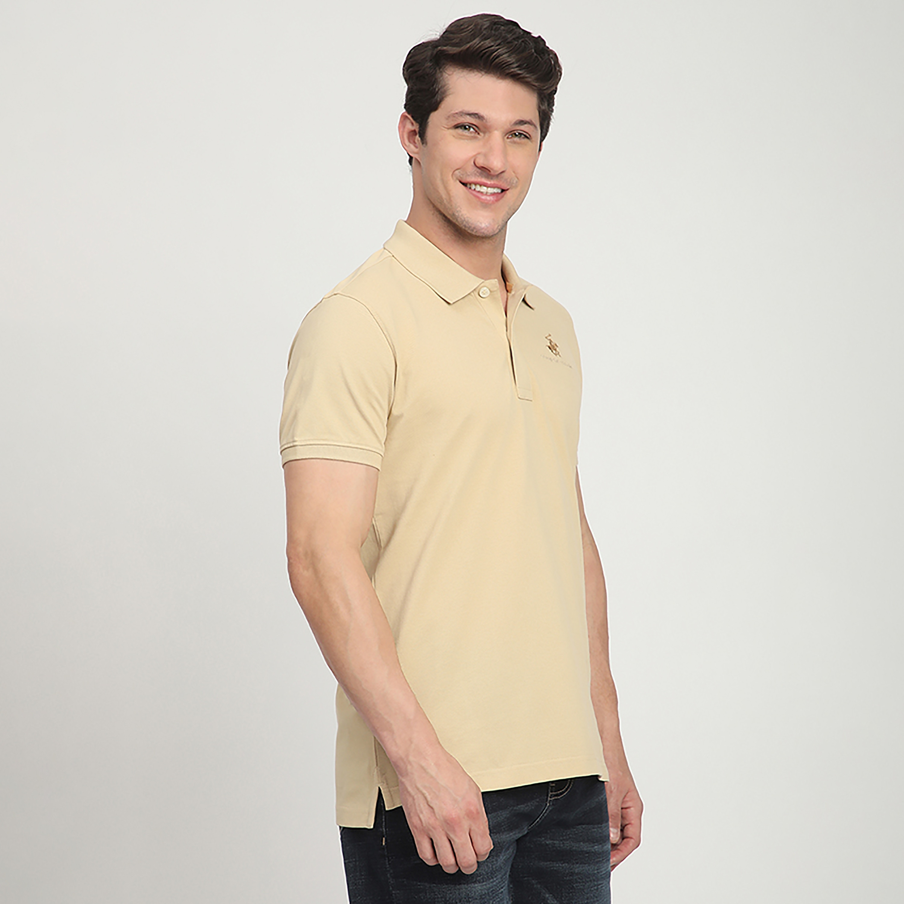 Beverly Hills Polo Club Plain Collared Short Sleeves Men's Polo T-Shirt-men-clothing-tshirtsandpolos-polos-image-7
