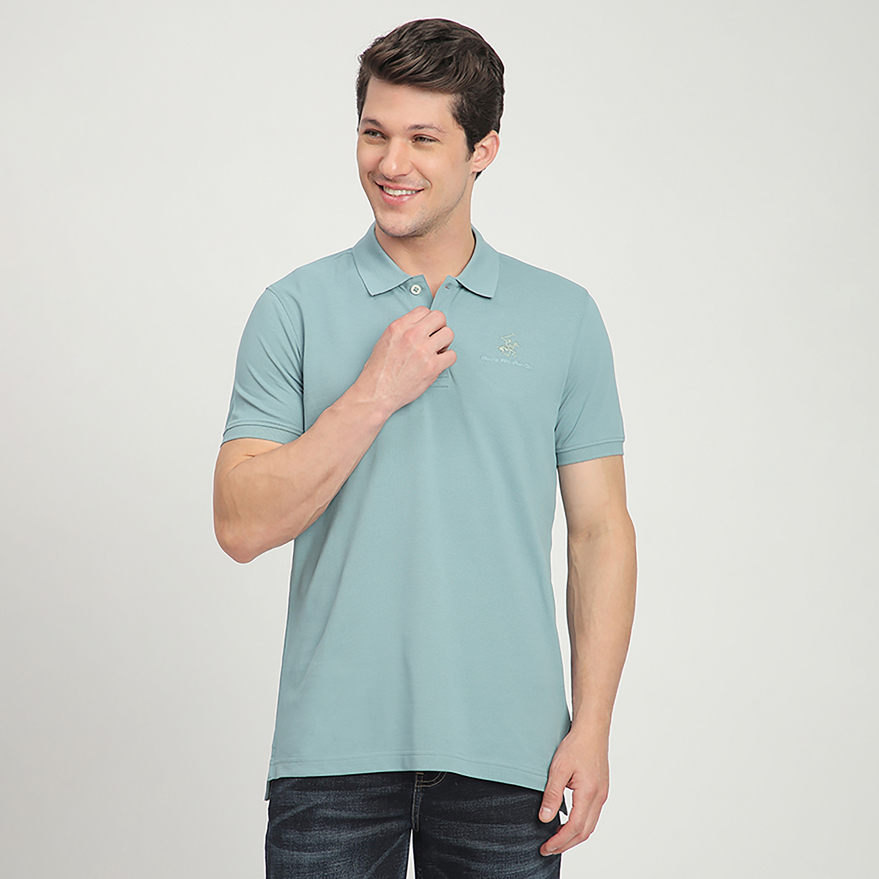 Beverly Hills Polo Club Plain Collared Short Sleeves Men's Polo T-Shirt-men-clothing-tshirtsandpolos-polos-image-9