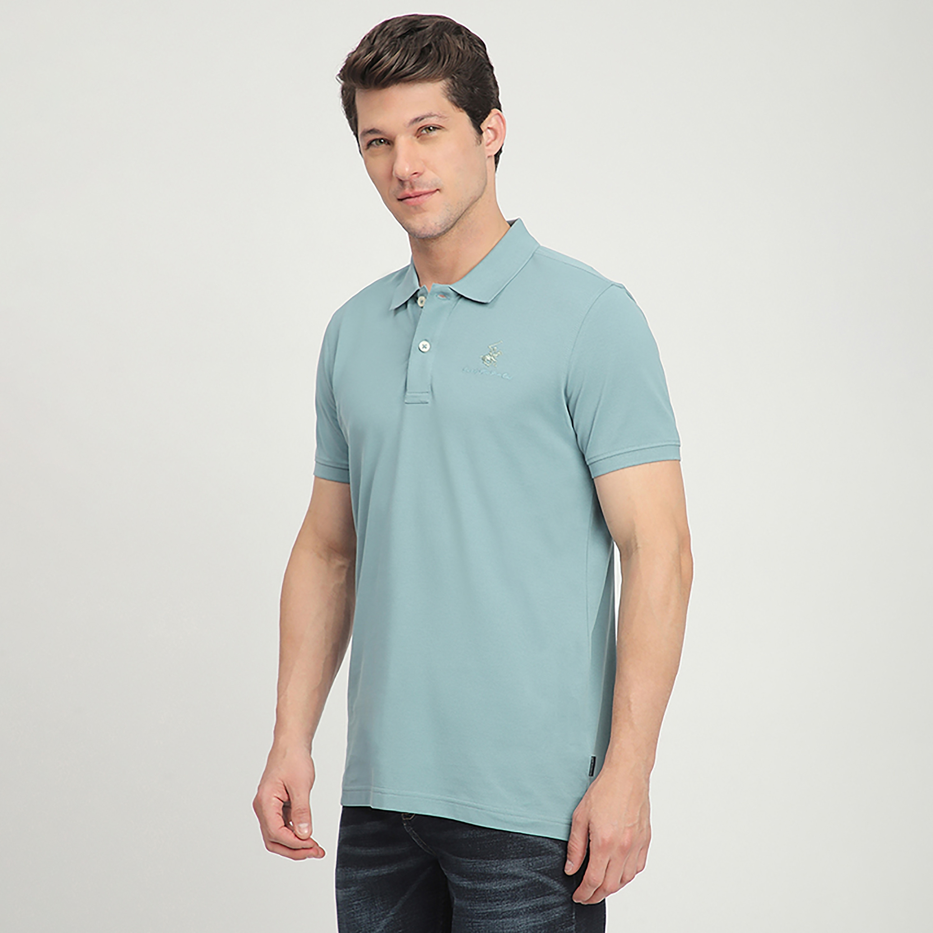 Beverly Hills Polo Club Plain Collared Short Sleeves Men's Polo T-Shirt-men-clothing-tshirtsandpolos-polos-image-10