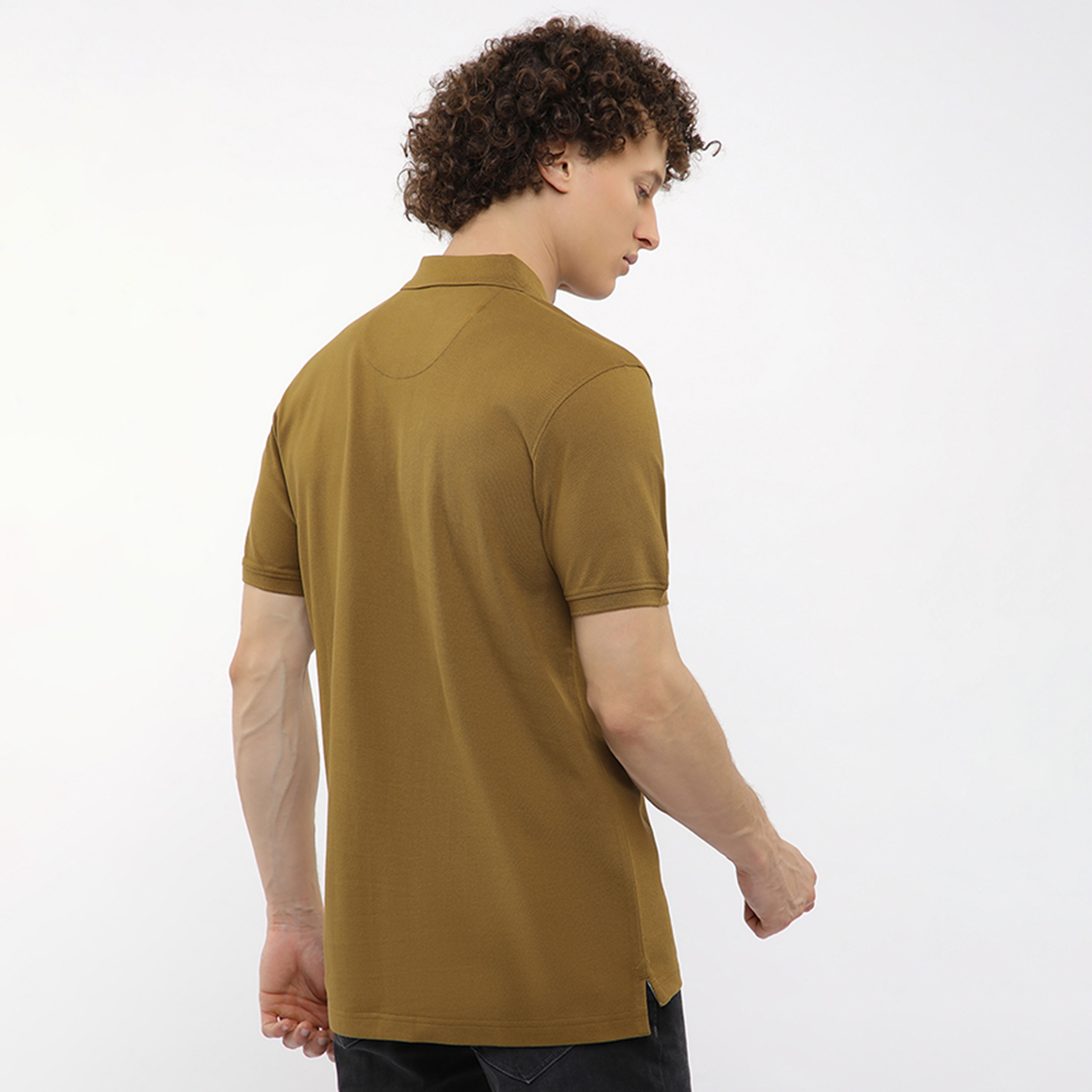 تي شيرت بولو رجالي سادة بأكمام قصيرة وياقة من بيفرلي هيلز بولو كلوب-men-clothing-tshirtsandpolos-polos-image-8
