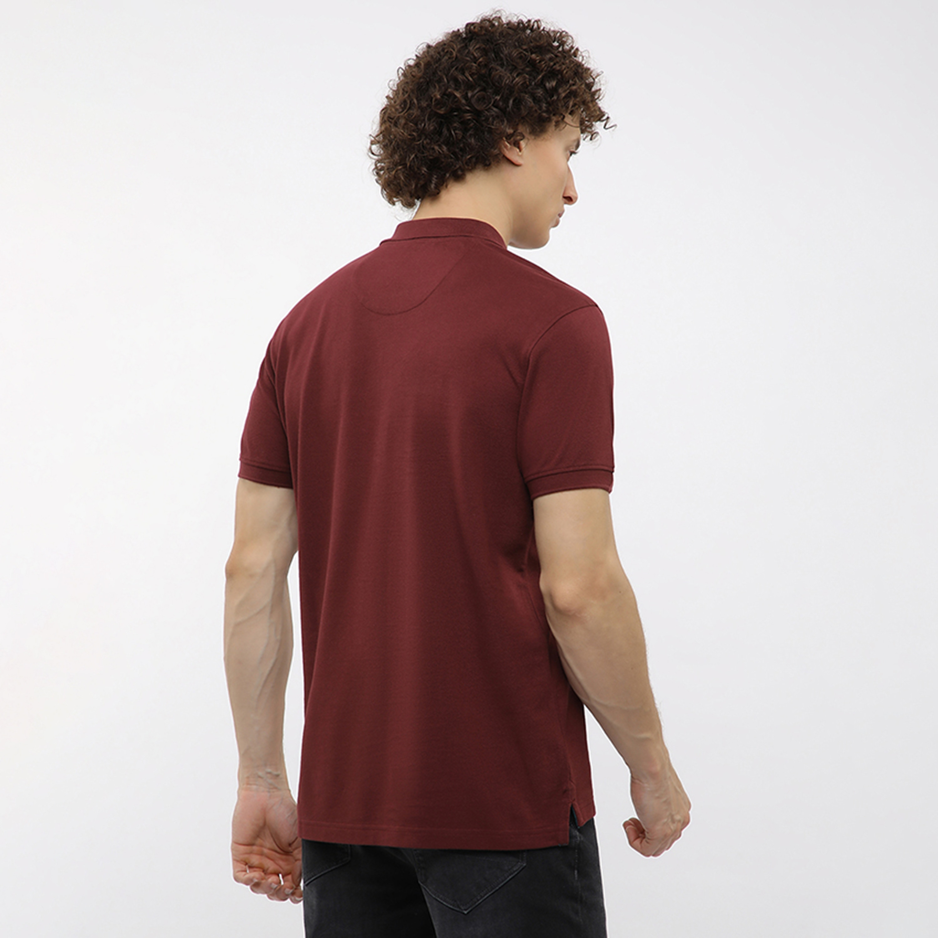 Beverly Hills Polo Club Plain Collared Short Sleeves Men's Polo T-Shirt-men-clothing-tshirtsandpolos-polos-image-4
