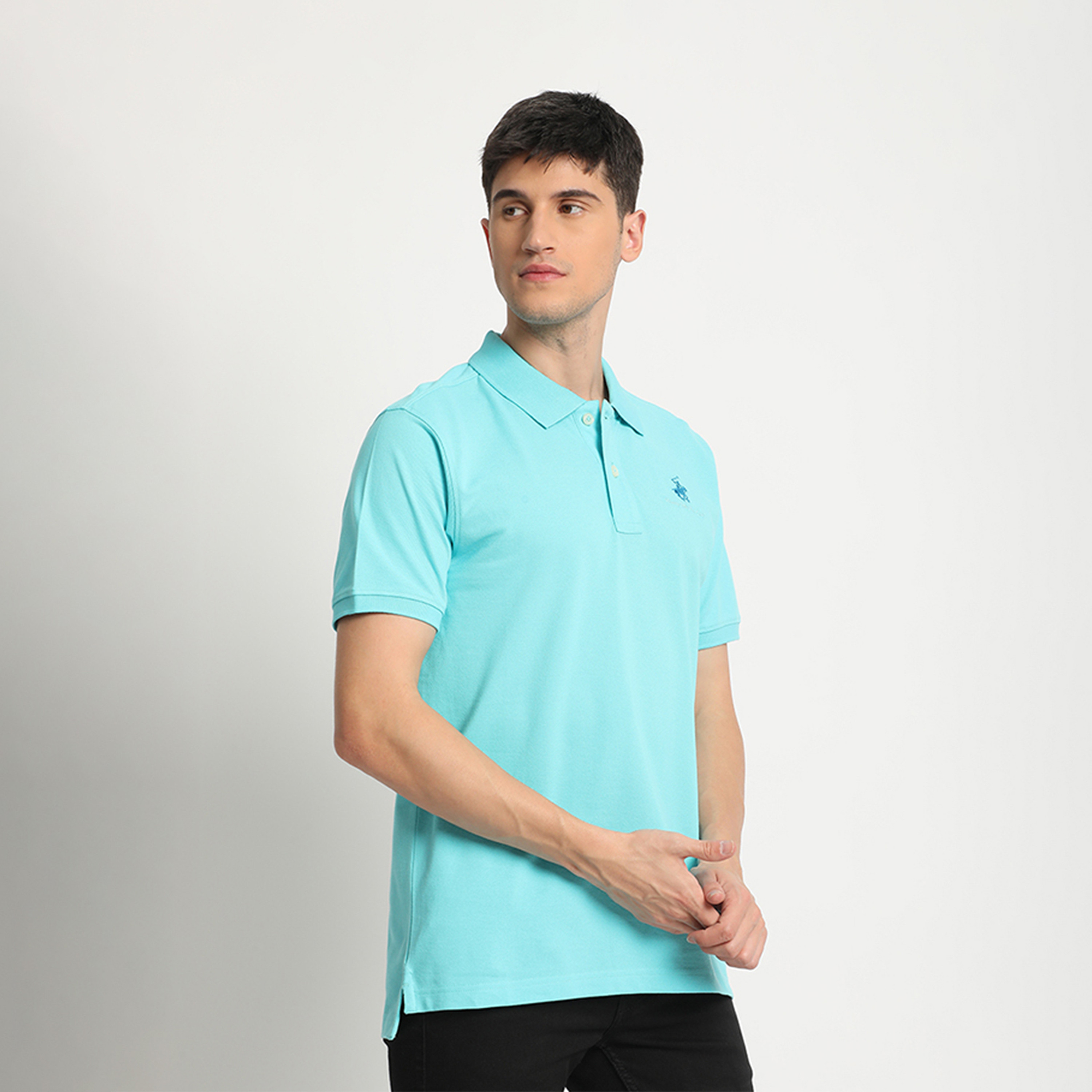 Beverly Hills Polo Club Logo Collared Short Sleeves Polo T-shirt-men-clothing-tshirtsandpolos-polos-image-3