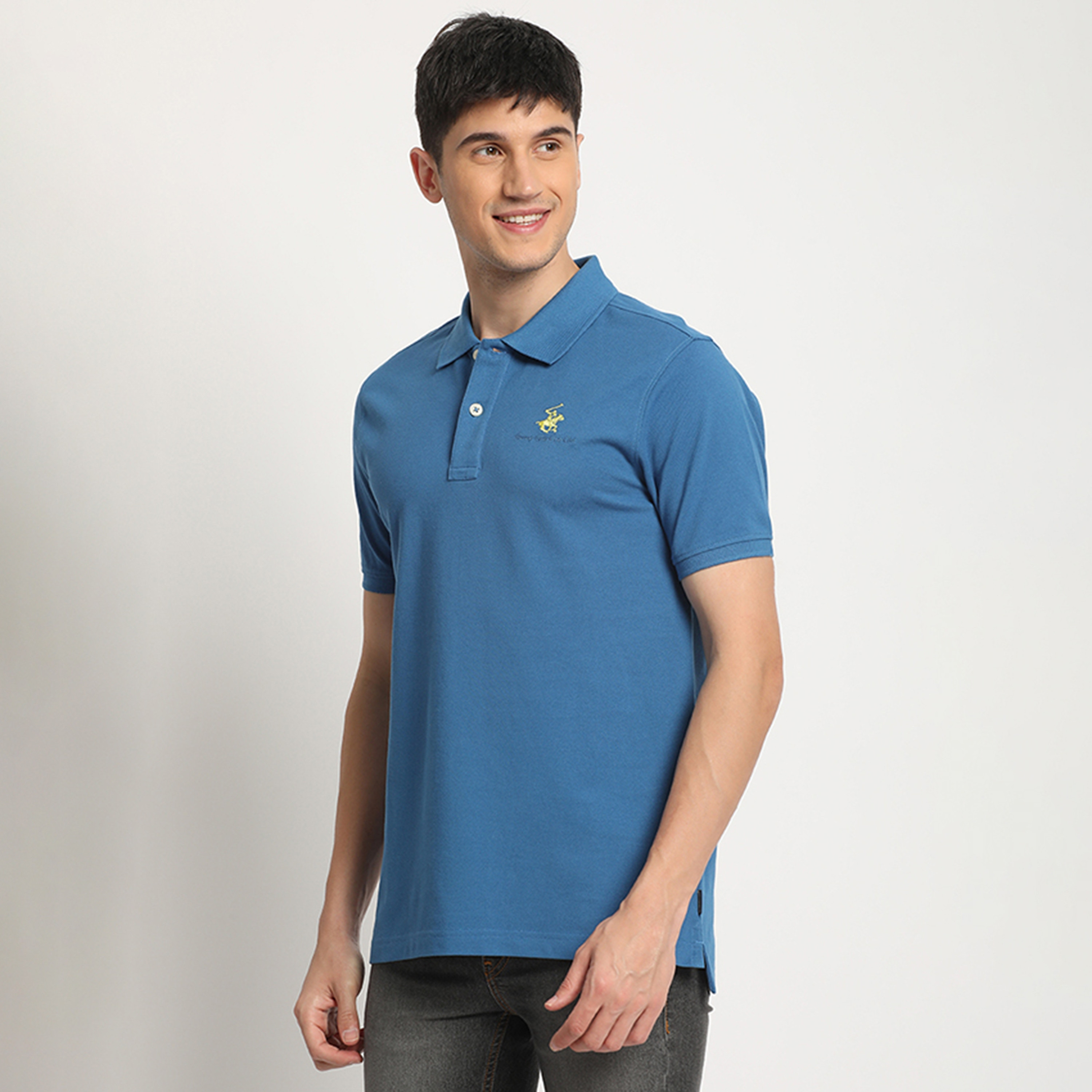 Beverly Hills Polo Club Logo Short Sleeves Polo T-Shirt-men-clothing-tshirtsandpolos-polos-image-2