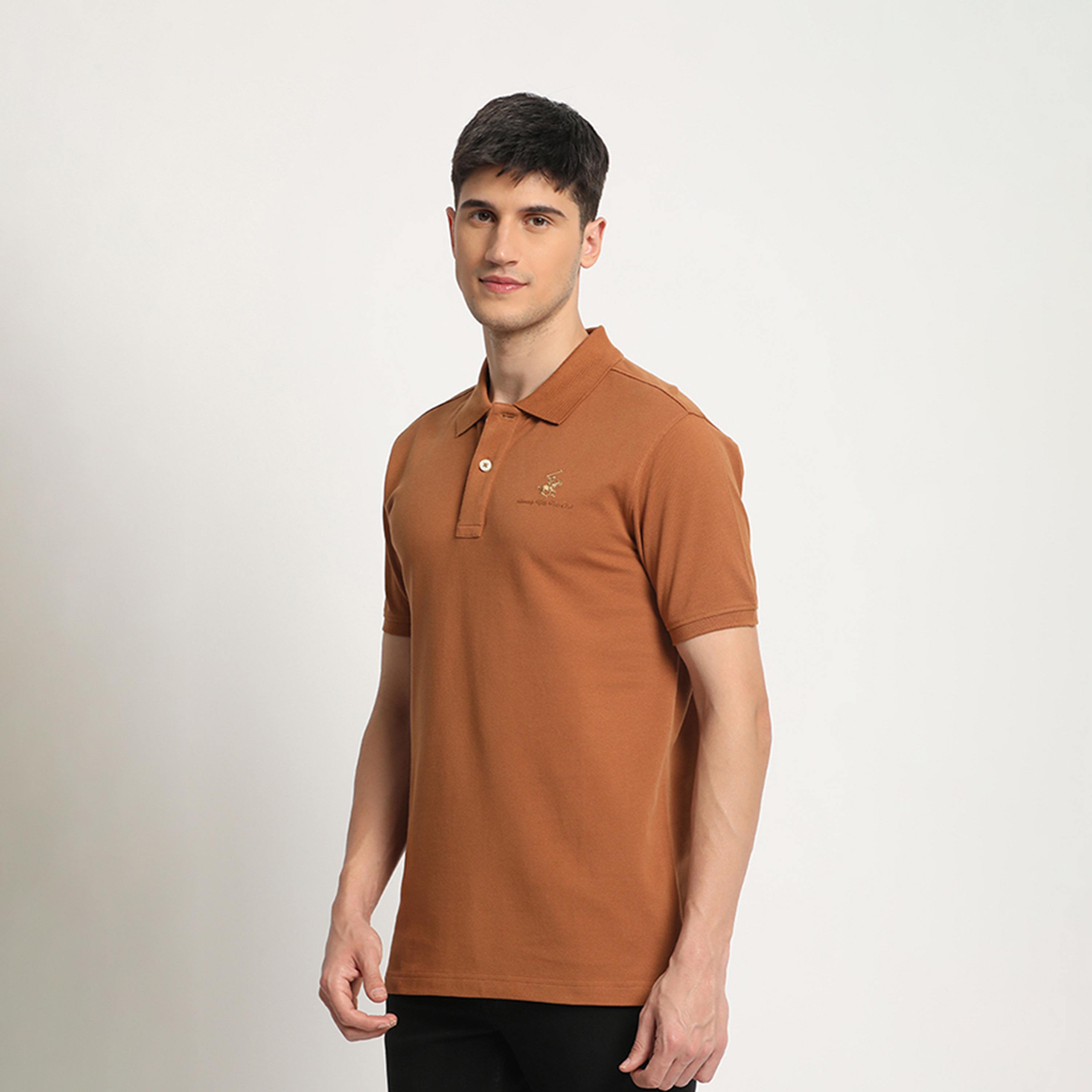 بيفرلي هيلز بولو كلوب- تي شيرت وياقة مطوية أكمام قصيرة وشعار بولو-men-clothing-tshirtsandpolos-polos-image-2