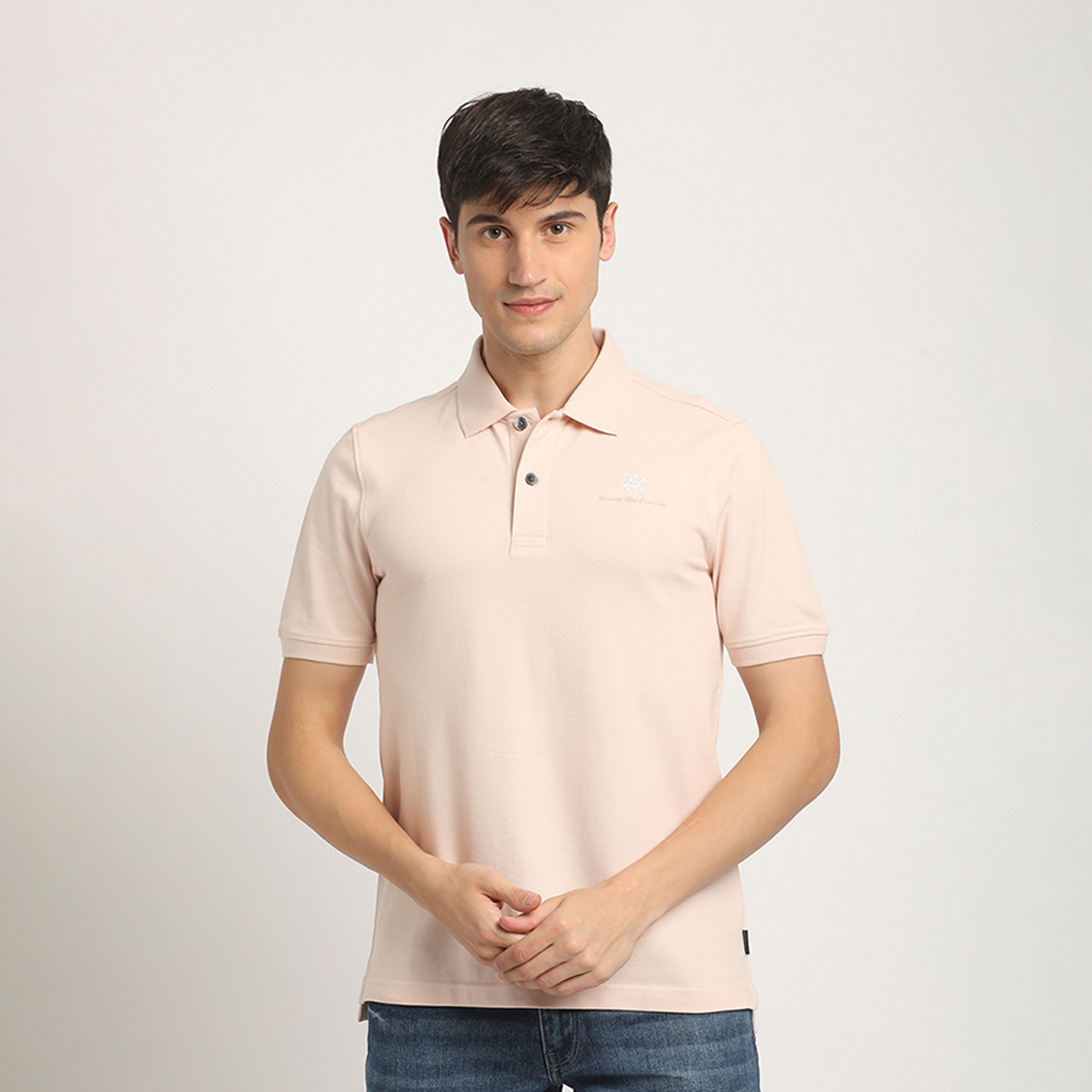 بيفرلي هيلز بولو كلوب- تي شيرت وياقة مطوية أكمام قصيرة وشعار بولو-men-clothing-tshirtsandpolos-polos-image-5