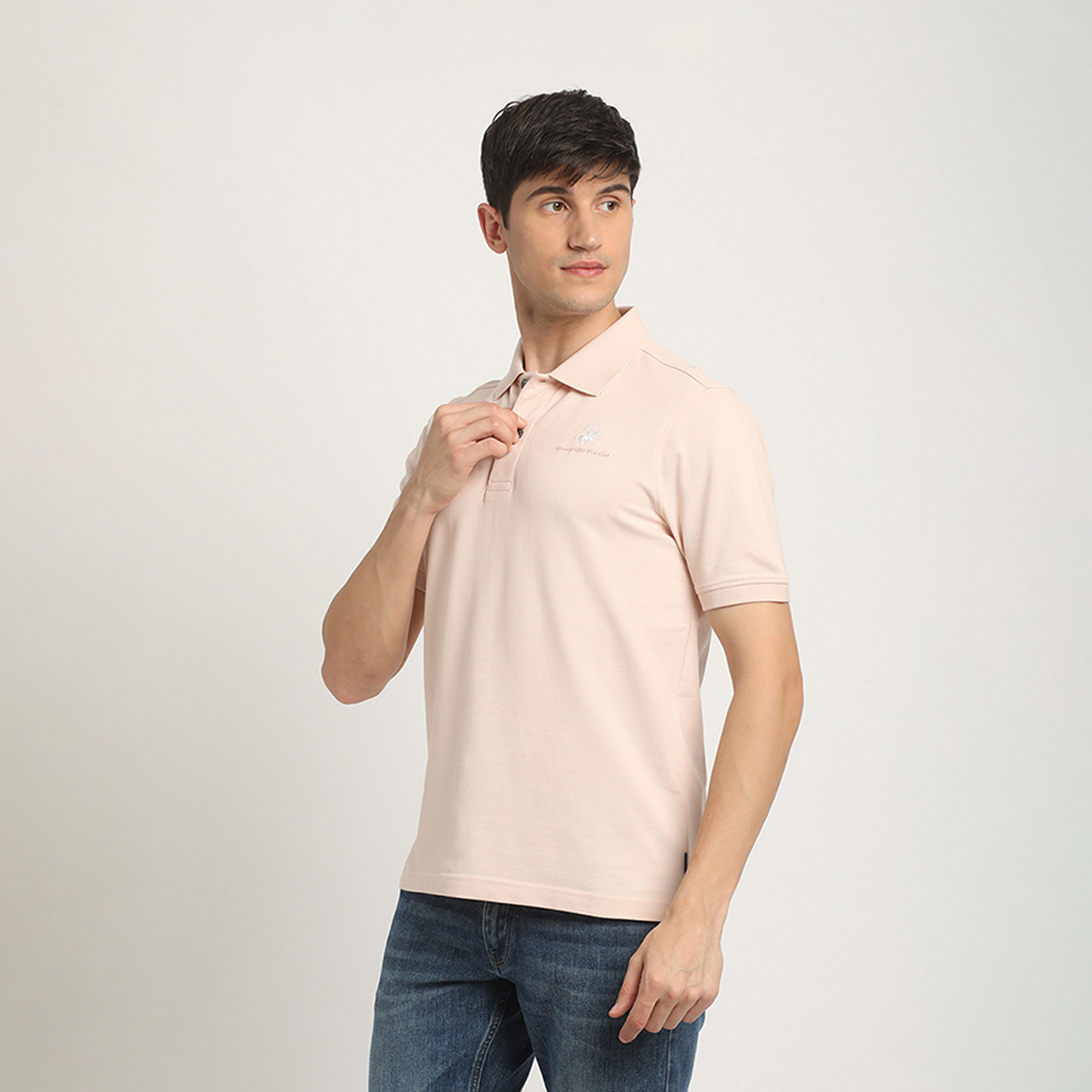 بيفرلي هيلز بولو كلوب- تي شيرت وياقة مطوية أكمام قصيرة وشعار بولو-men-clothing-tshirtsandpolos-polos-image-6