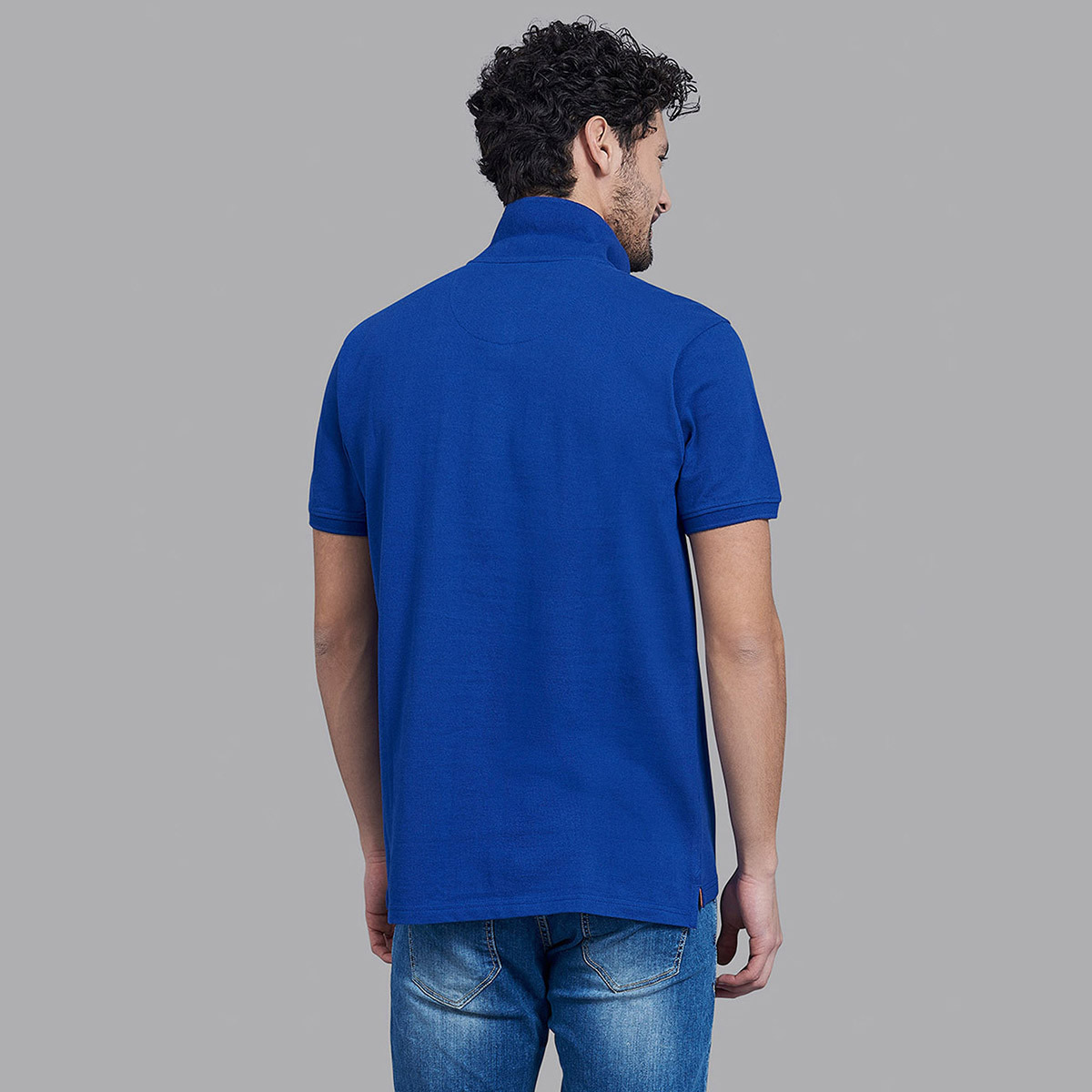 تي شيرت بولو من بيفرلي هيلز بولو كلب رجالي بلون أزرق مع شعار بأكمام قصيرة-men-clothing-tshirtsandpolos-polos-image-4