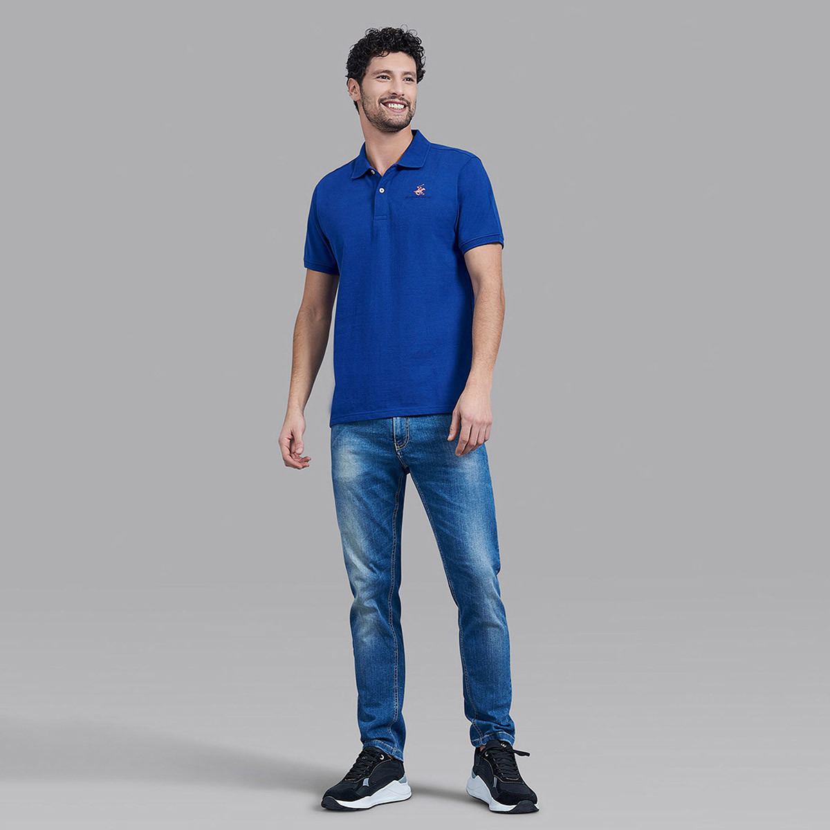 تي شيرت بولو من بيفرلي هيلز بولو كلب رجالي بلون أزرق مع شعار بأكمام قصيرة-men-clothing-tshirtsandpolos-polos-image-5