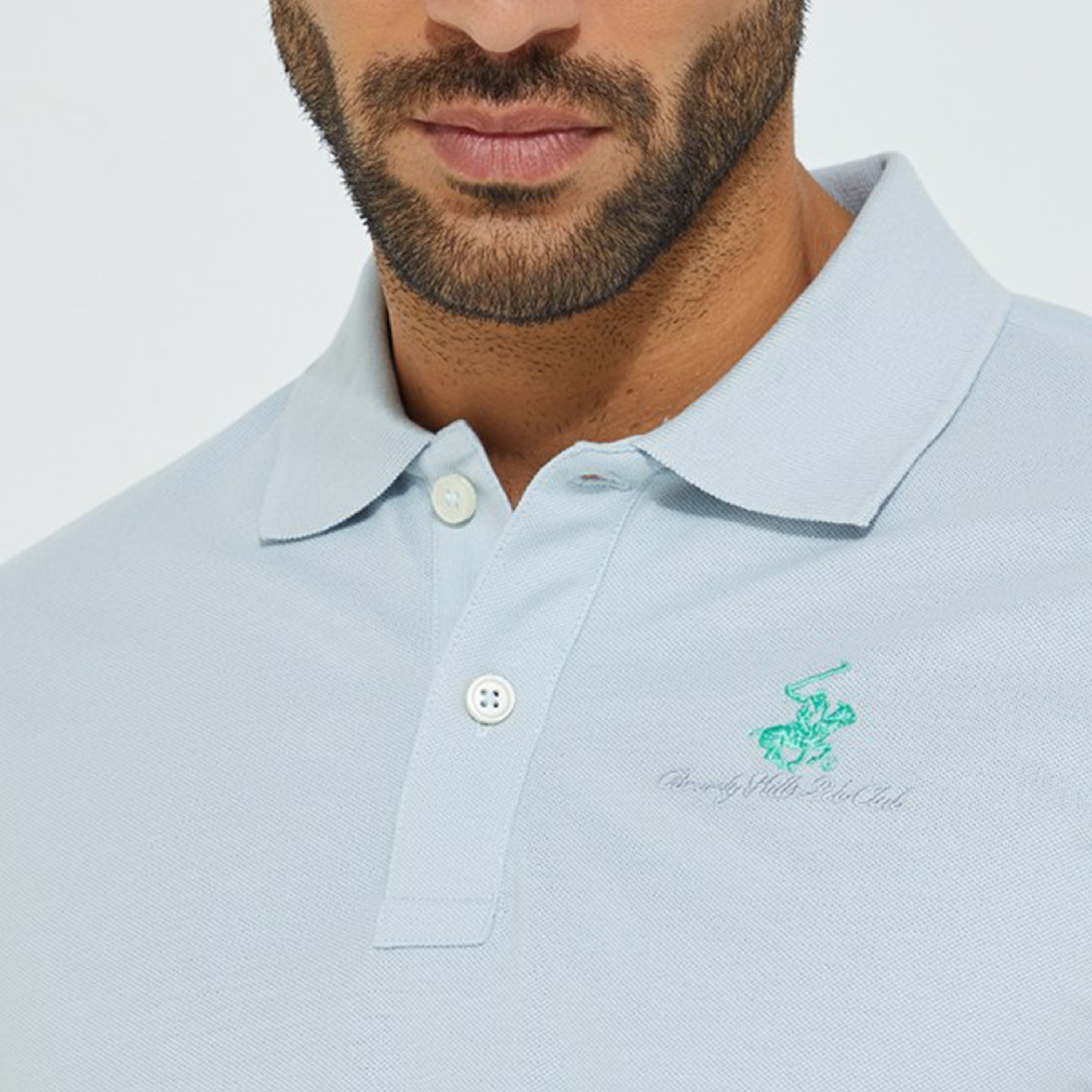 Beverly Hills Polo Club Men Orange Plain Short Sleeves Polo T-Shirt-men-clothing-tshirtsandpolos-polos-image-3