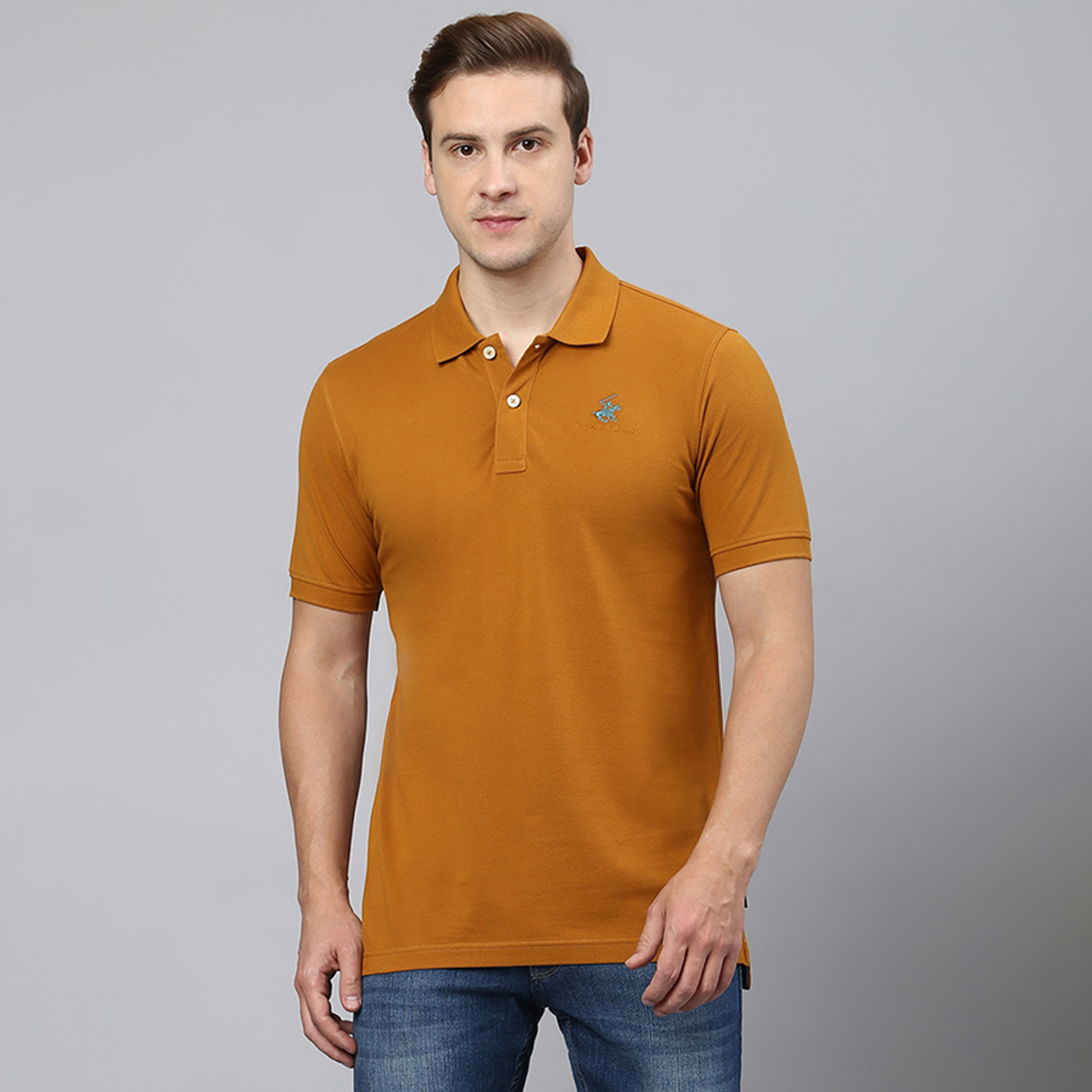 Beverly Hills Polo Club Plain Collared Short Sleeves Polo T-Shirt-men-clothing-tshirtsandpolos-polos-image-1