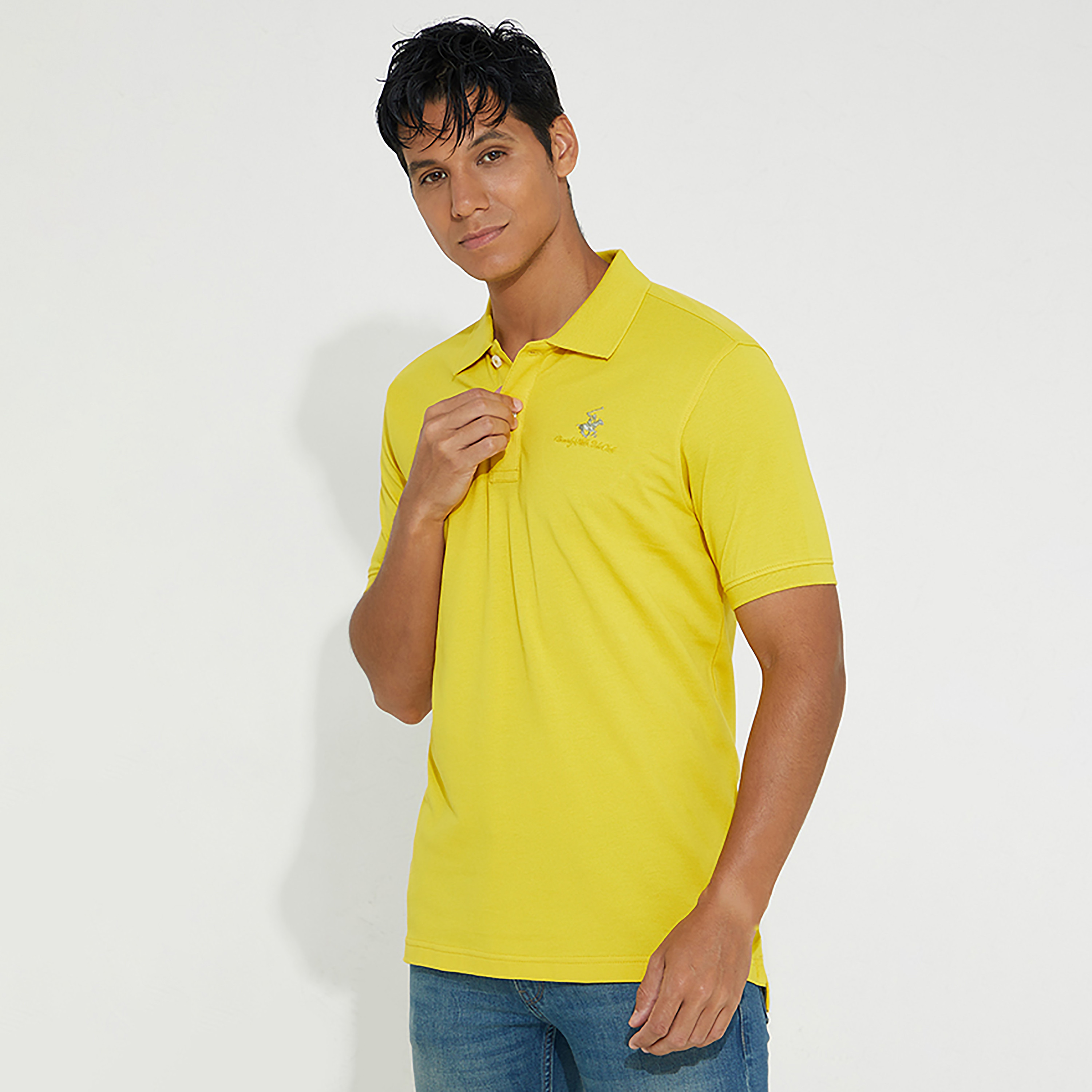 Beverly Hills Polo Club Logo Short Sleeves Polo T-Shirt-men-clothing-tshirtsandpolos-polos-image-1