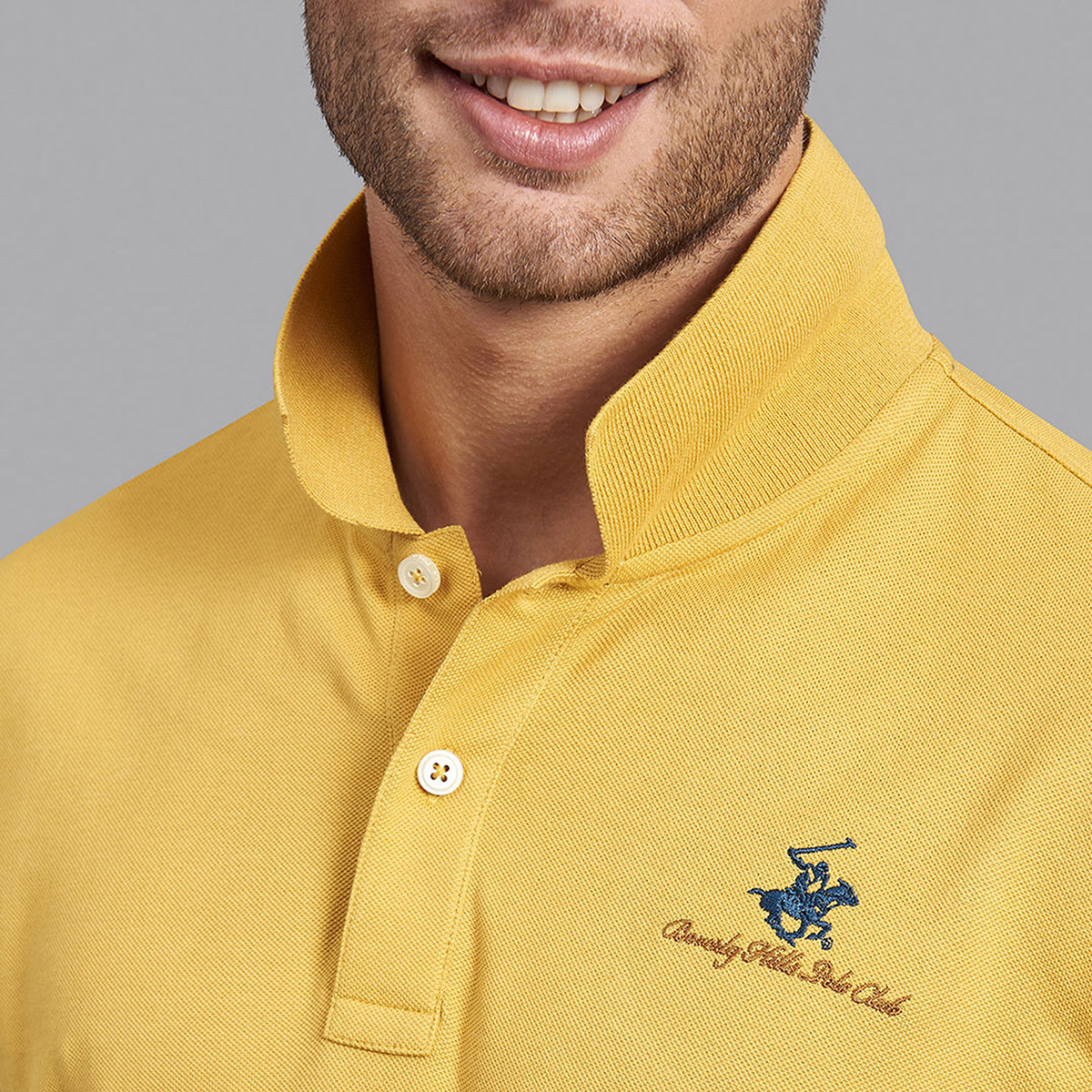بيفرل هيلز بولو كلوب- تي شيرت بولو بأكمام قصيرة وياقة بشعار-men-clothing-tshirtsandpolos-polos-image-36