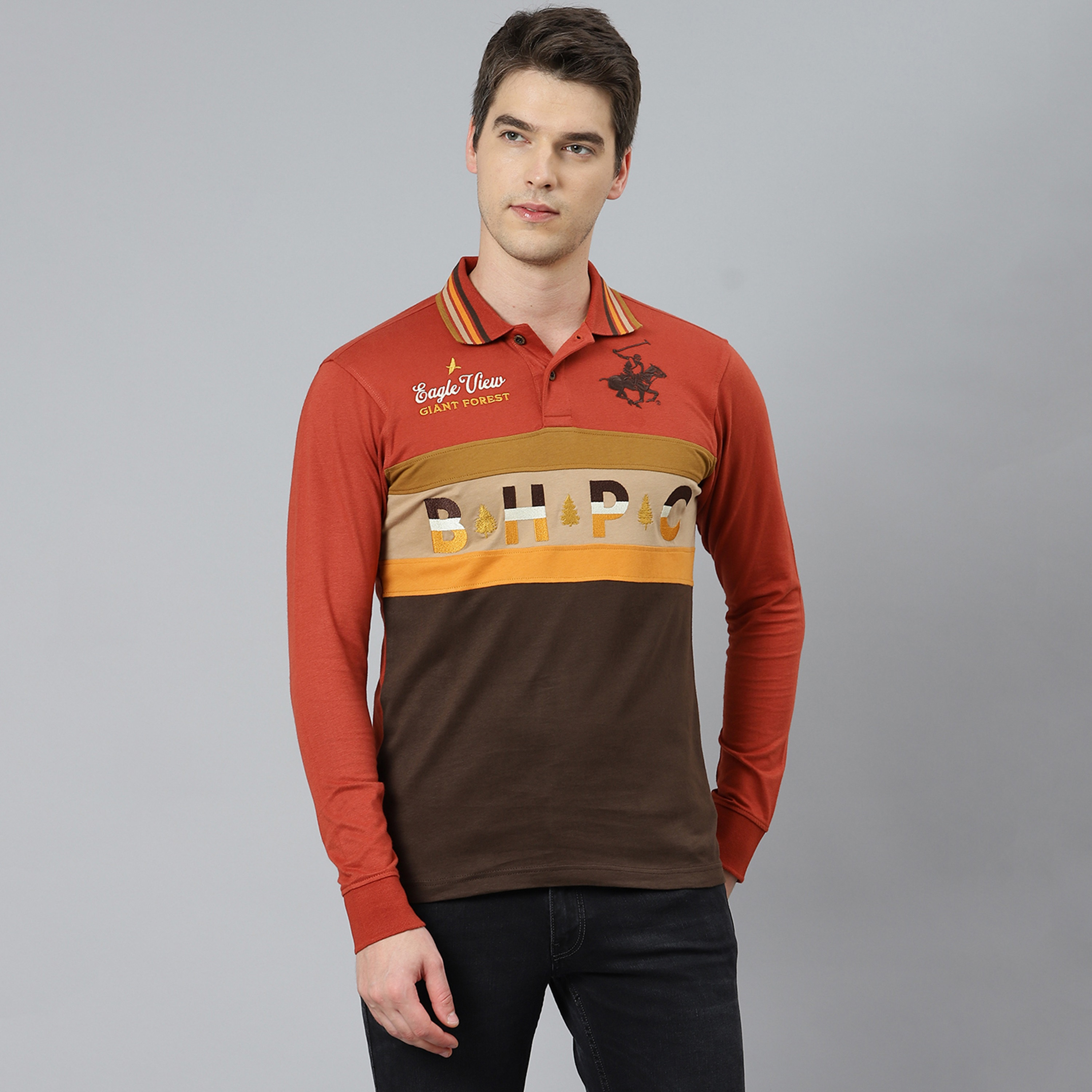 Beverly Hills Polo Club Men's Graphic Print Collared Short Sleeve Polo Shirt-men-clothing-tshirtsandpolos-polos-image-5