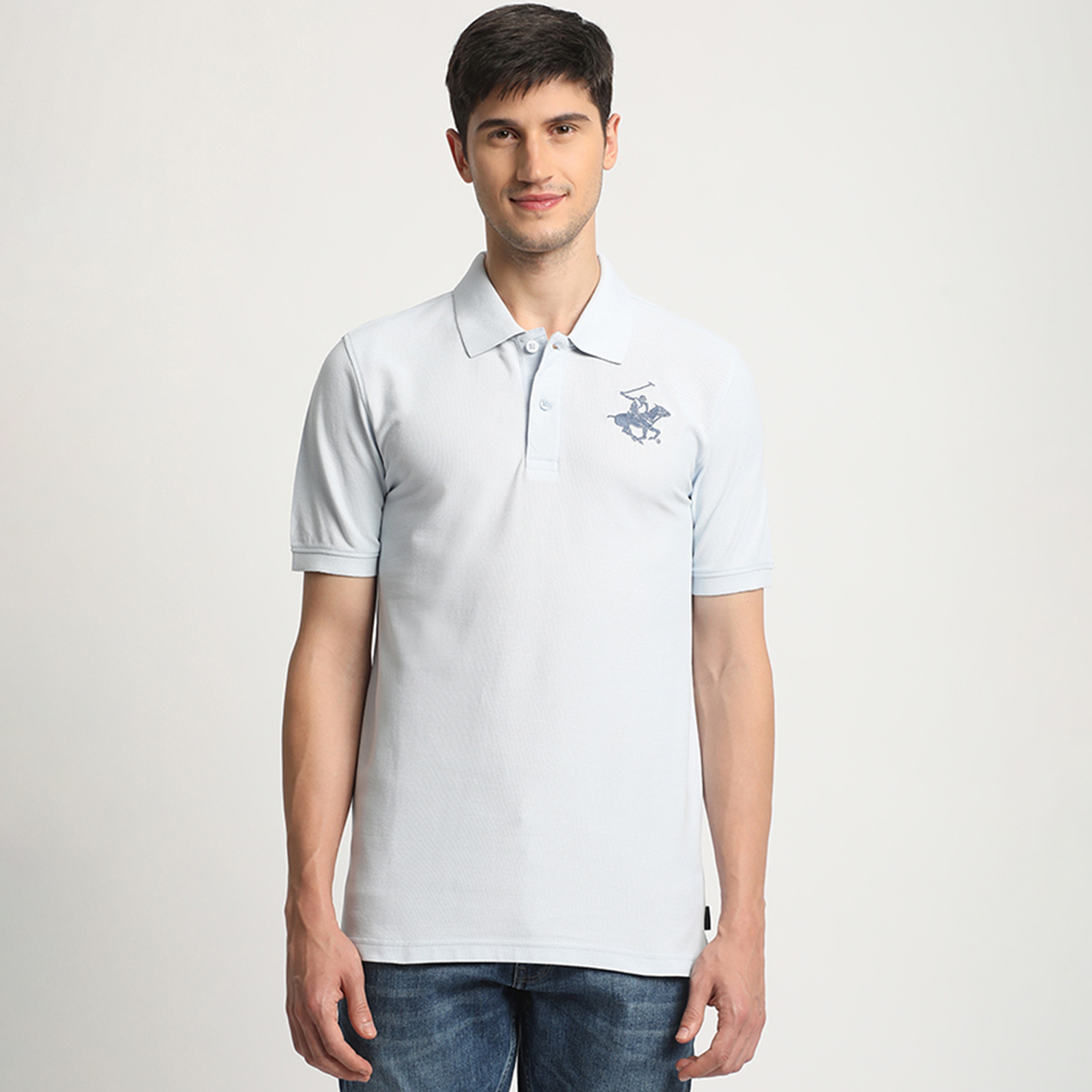 Beverly Hills Polo Club Logo Short Sleeves Polo T-Shirt-men-clothing-tshirtsandpolos-polos-image-1