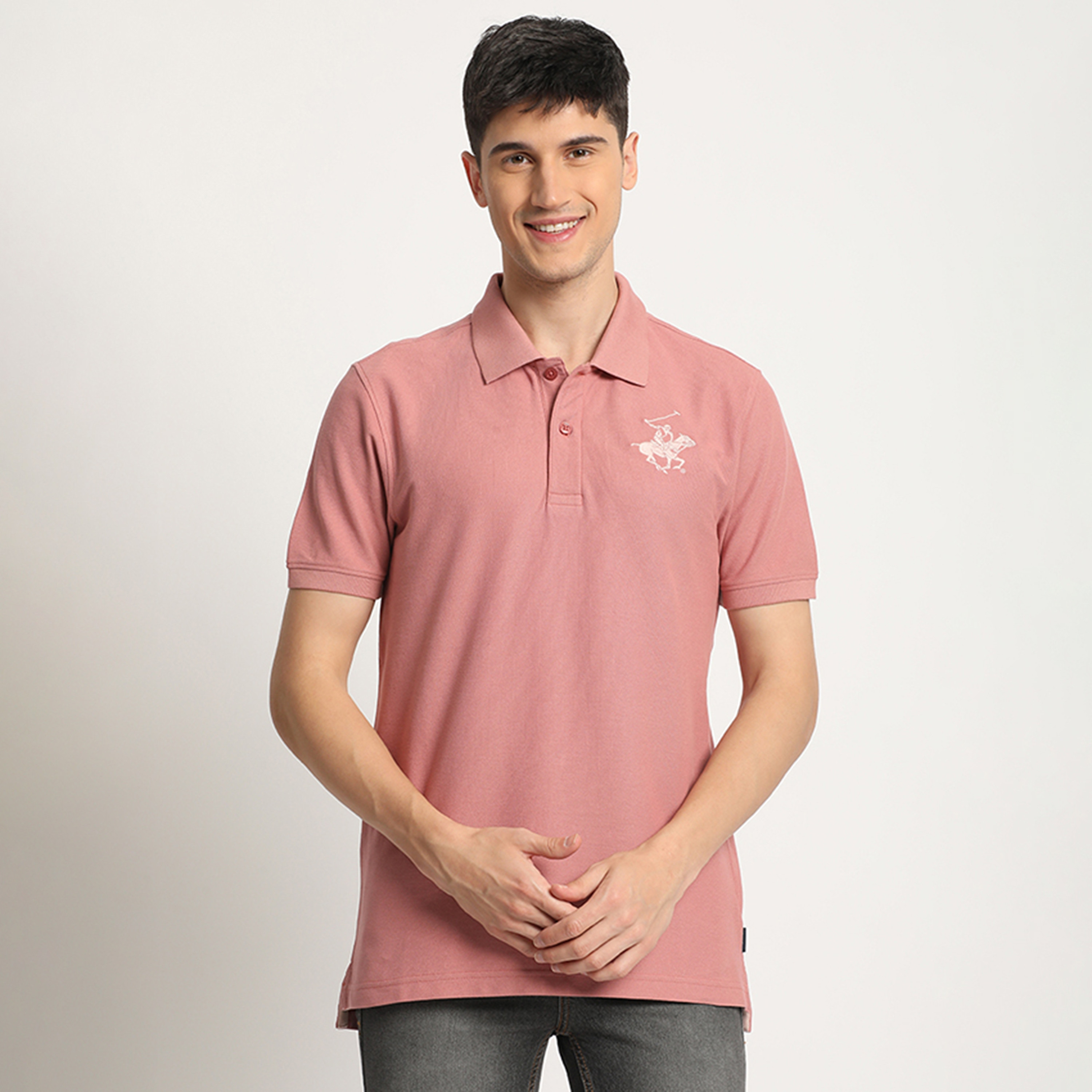 Beverly Hills Polo Club Logo Short Sleeves Polo T-Shirt-men-clothing-tshirtsandpolos-polos-image-1