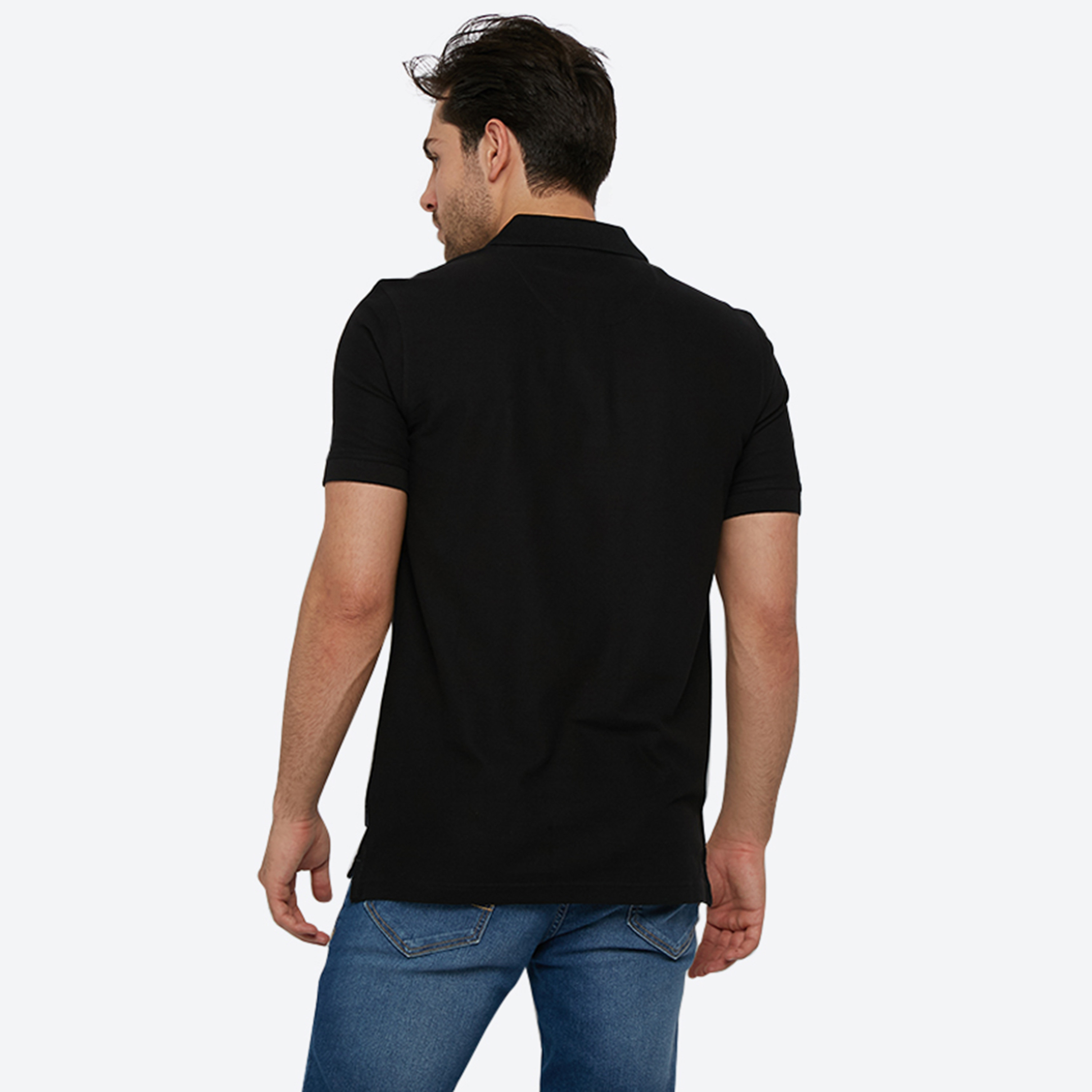 تي شيرت بولو من بيفرلي هيلز بولو كلوب بياقة وأكمام قصيرة مع شعار-men-clothing-tshirtsandpolos-polos-image-4