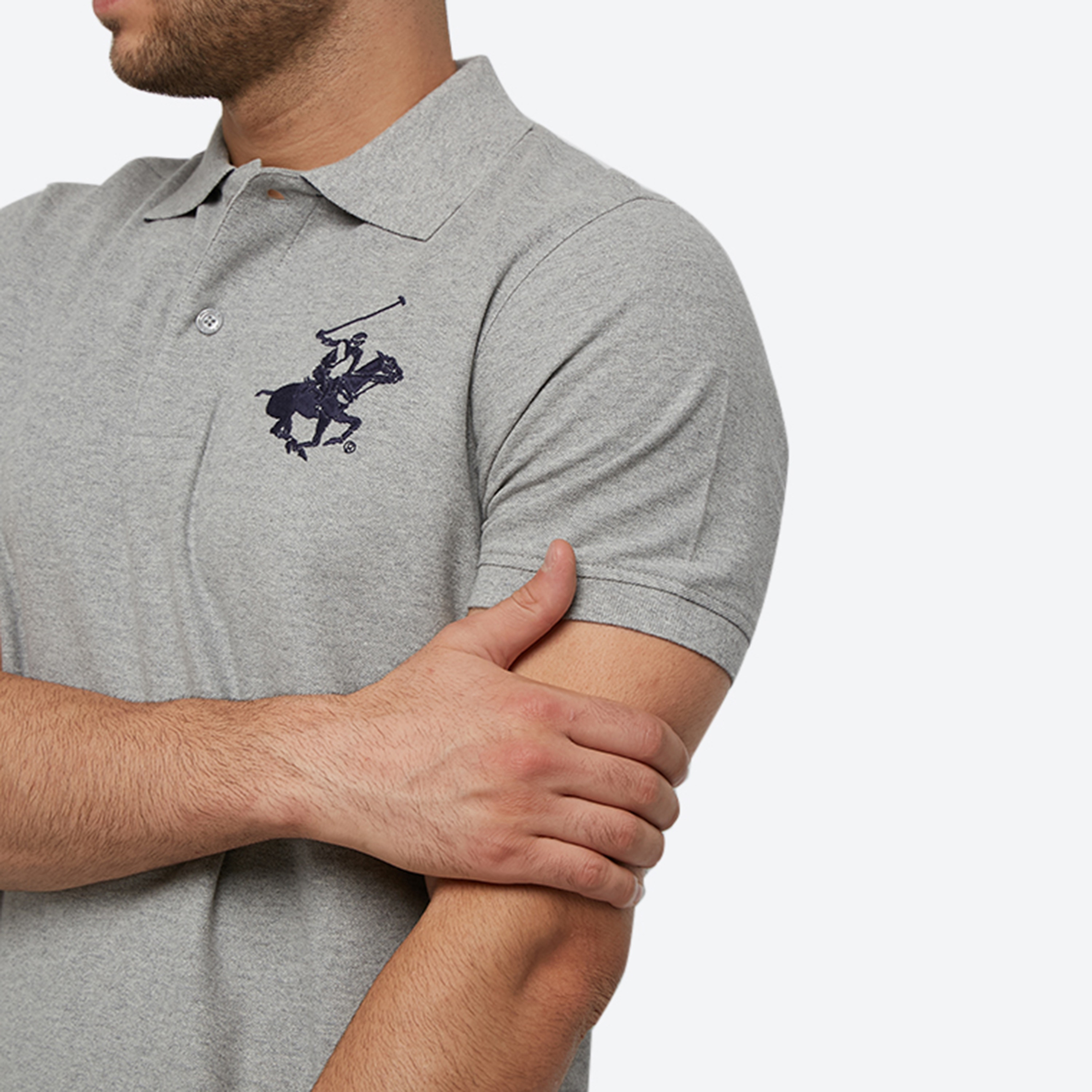 Beverly Hills Polo Club Logo Collared Short Sleeves Polo T-Shirt-men-clothing-tshirtsandpolos-polos-image-3