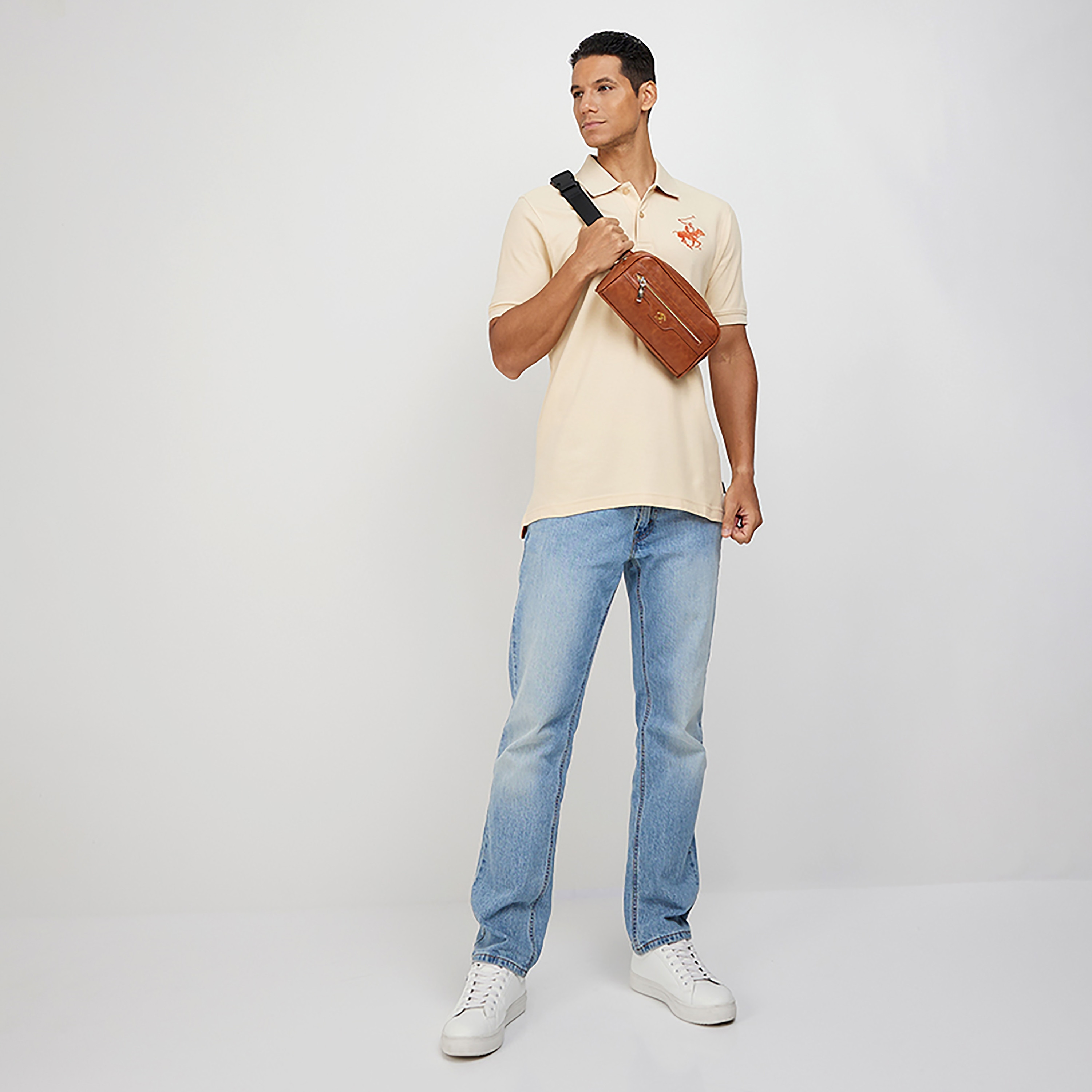 Beverly Hills Polo Club Logo Collared Short Sleeves Polo T-Shirt-men-clothing-tshirtsandpolos-polos-image-2