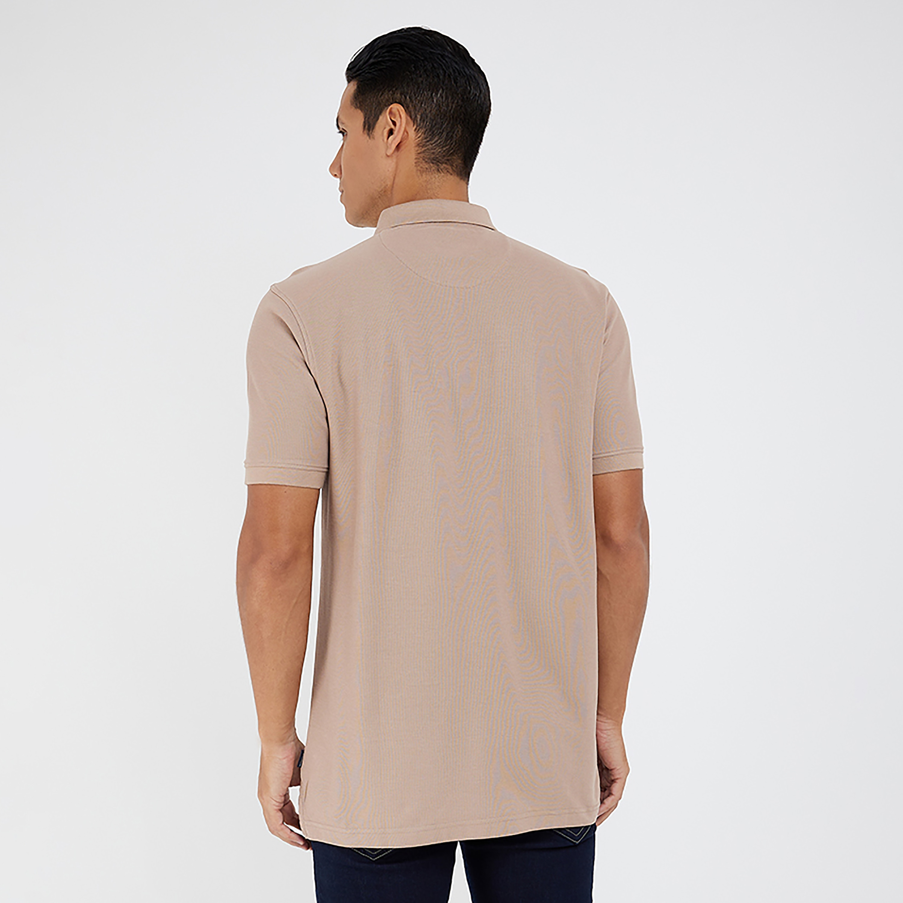 بيفرلي هيلز بولو كلوب-  قميص بولو رجالي سادة بأكمام قصيرة وياقة-men-clothing-tshirtsandpolos-polos-image-4