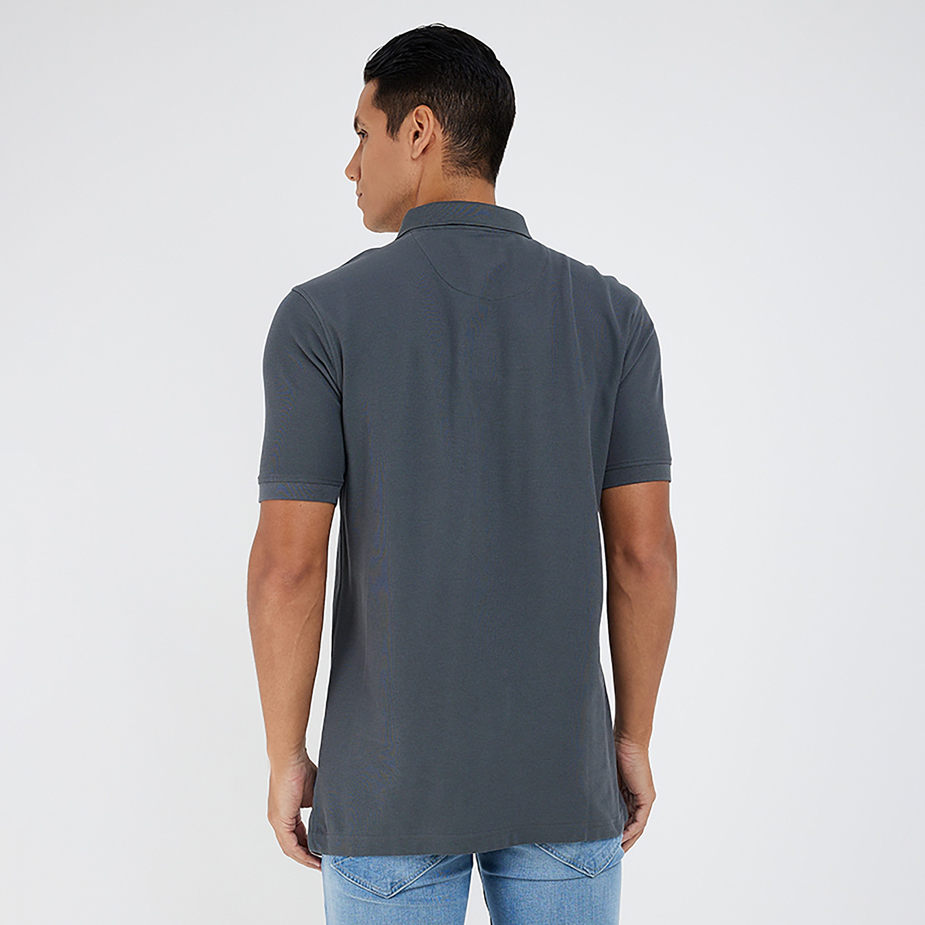 بيفرلي هيلز بولو كلوب-  قميص بولو رجالي سادة بأكمام قصيرة وياقة-men-clothing-tshirtsandpolos-polos-image-12