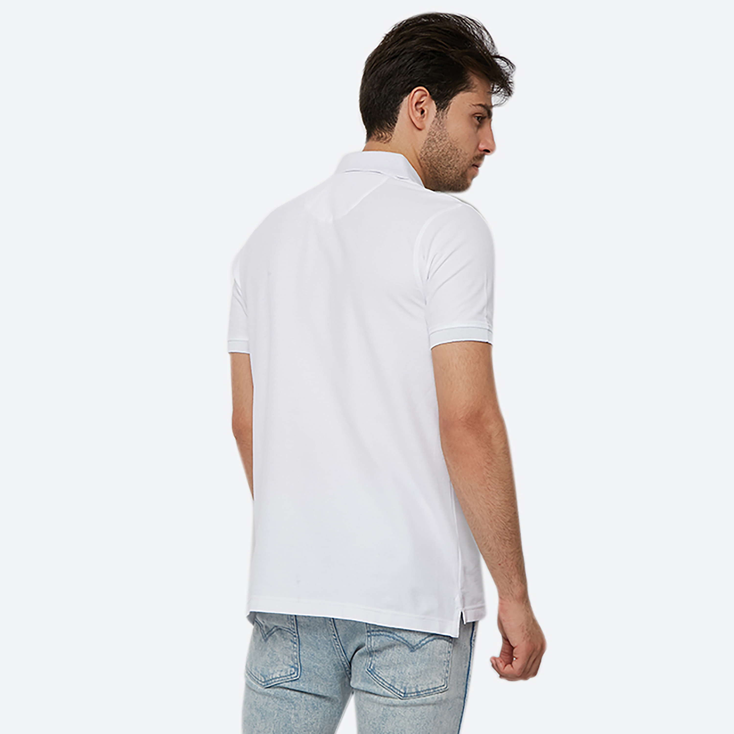 تي شيرت بولو من بيفرلي هيلز بولو كلوب بياقة وأكمام قصيرة مع شعار-men-clothing-tshirtsandpolos-polos-image-12