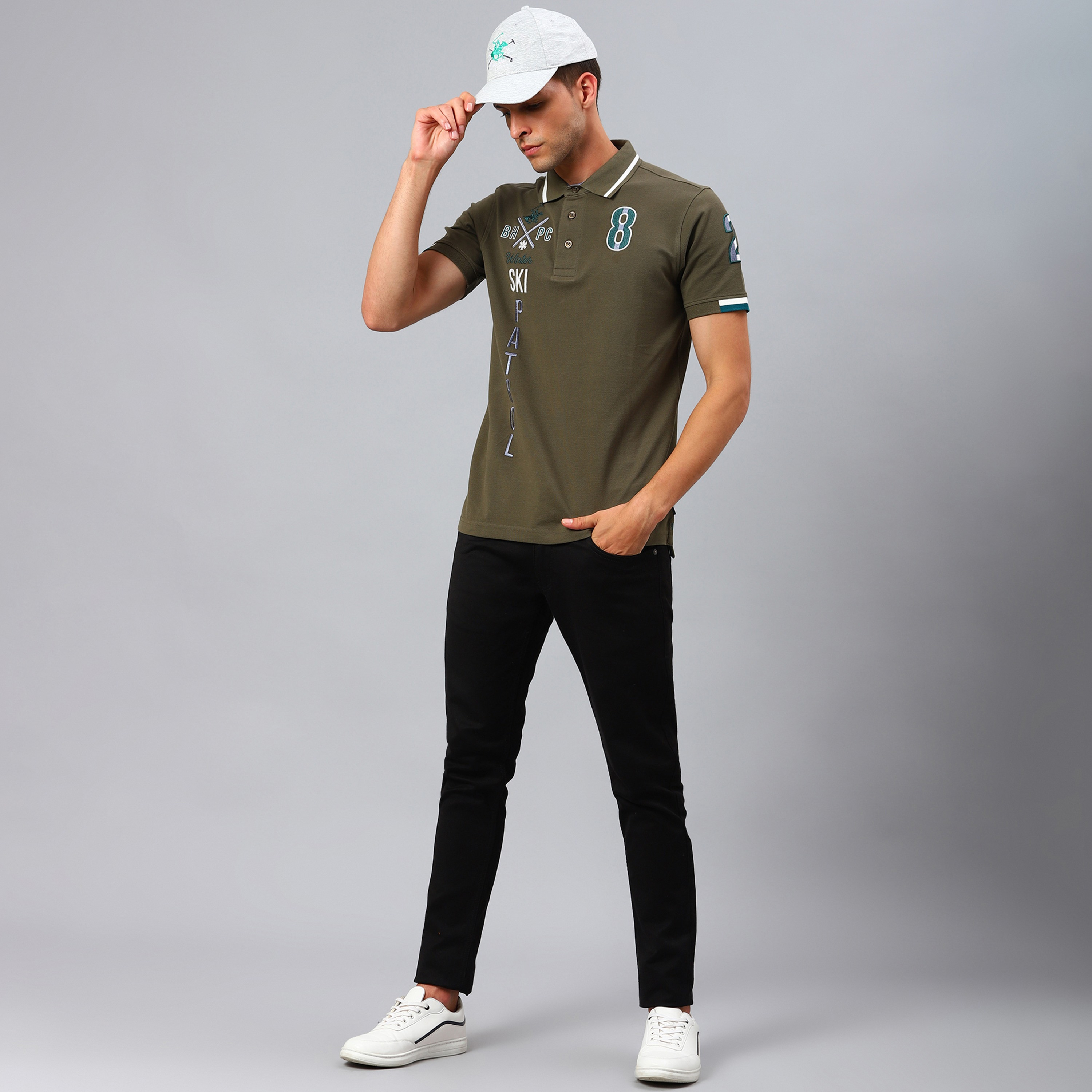Beverly Hills Polo Club Men Burgundy Embroidered Short Sleeves Polo T-Shirt-men-clothing-tshirtsandpolos-polos-image-6