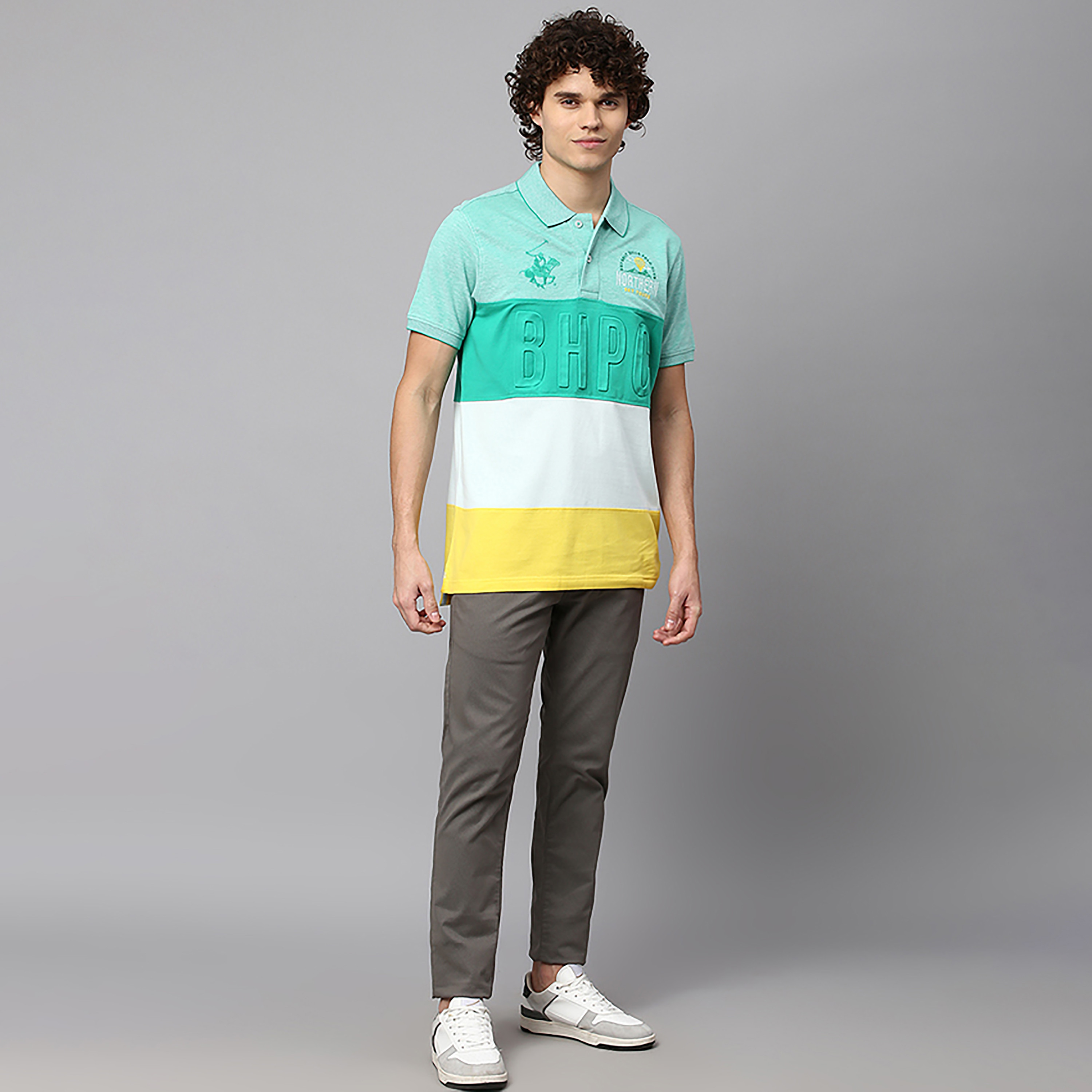 بيفرلي هيلز بولو كلوب-  قميص بولو رجالي بأكمام قصيرة وياقة وشعار-men-clothing-tshirtsandpolos-polos-image-2