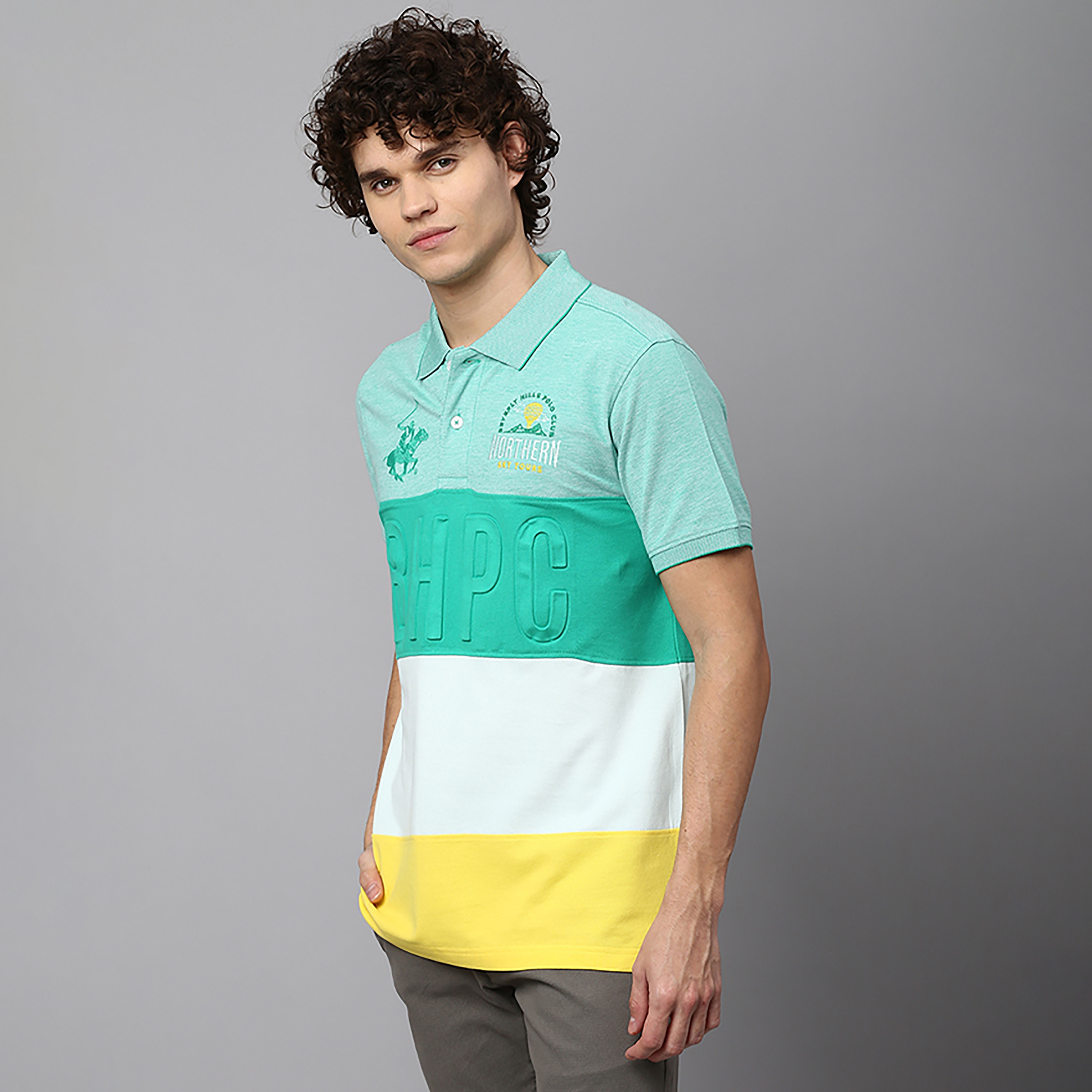 Beverly Hills Polo Club Men's Logo Collared Short Sleeve Polo Shirt-men-clothing-tshirtsandpolos-polos-image-3