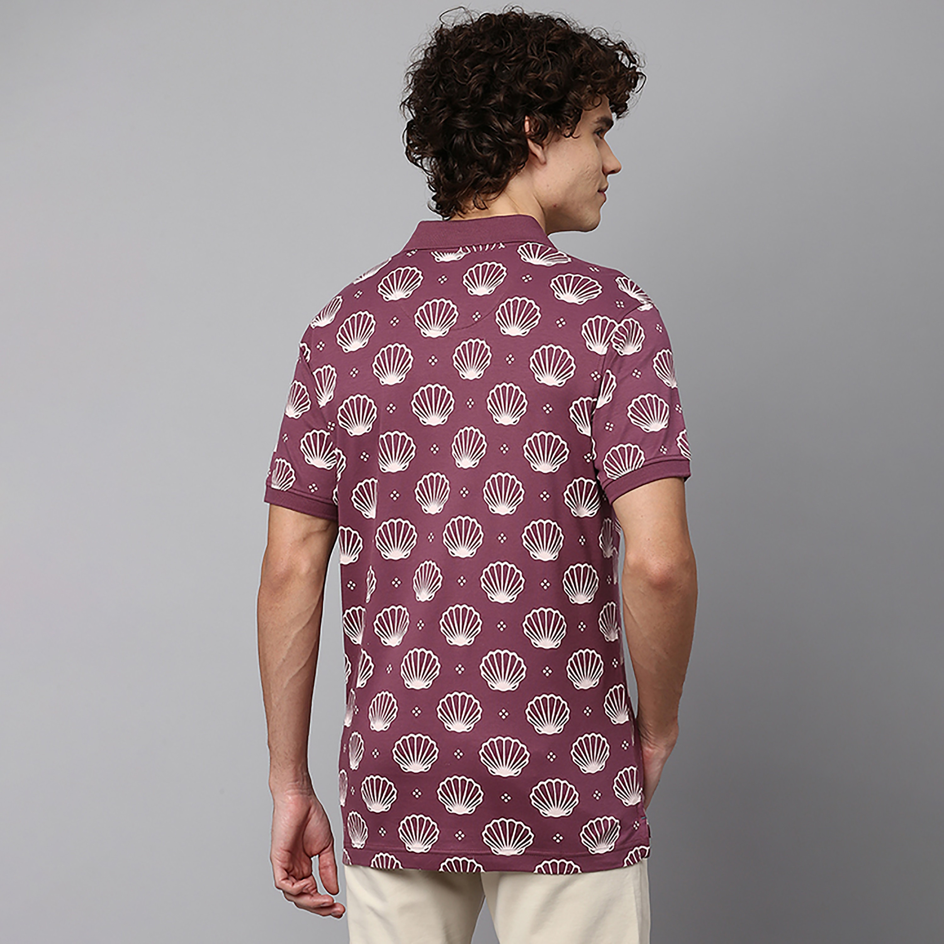 بيفرلي هيلز بولو كلوب-  قميص بولو رجالي بأكمام قصيرة وياقة ونقشة جرافيكية-men-clothing-tshirtsandpolos-polos-image-4