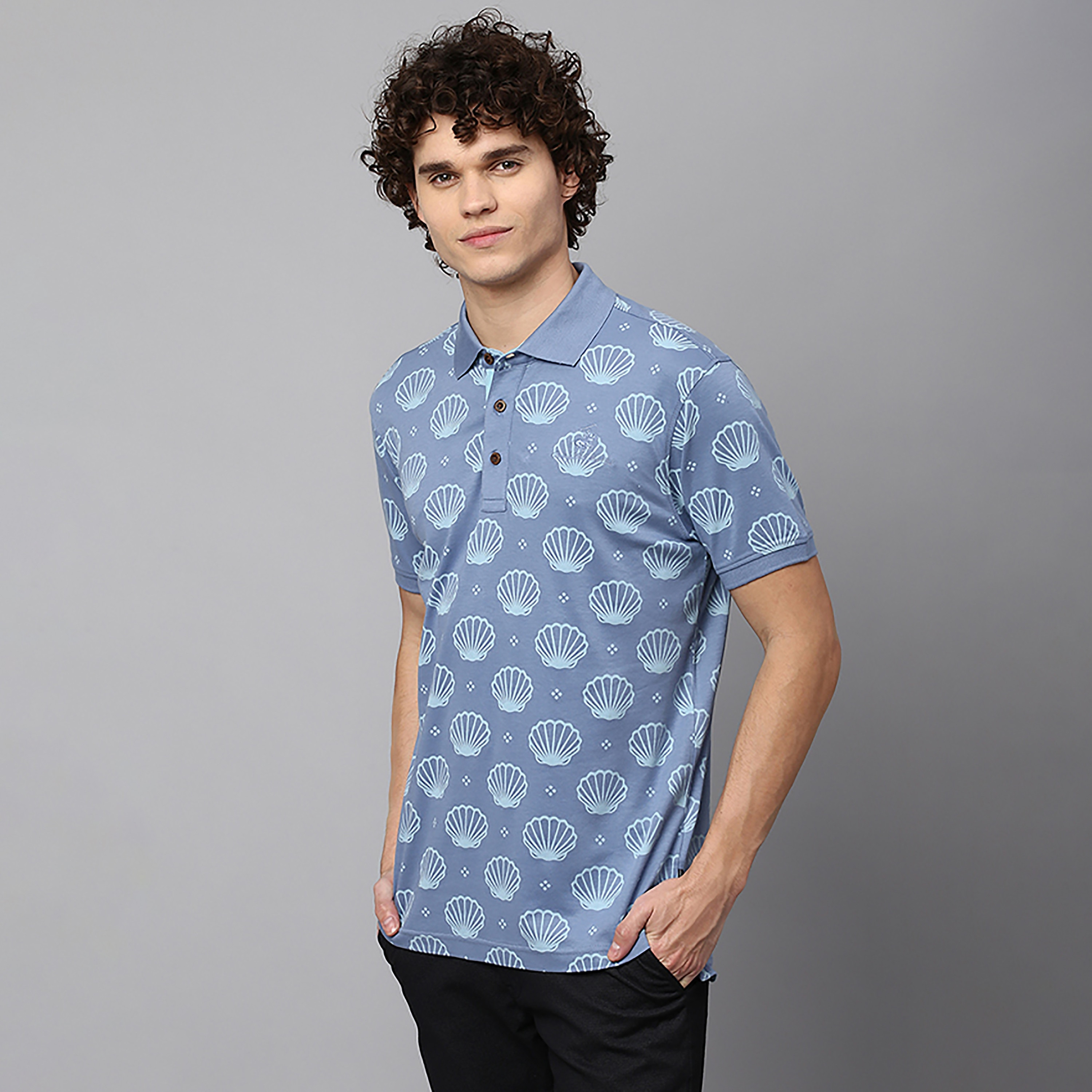 Beverly Hills Polo Club Men's Graphic Print Collared Short Sleeve Polo Shirt-men-clothing-tshirtsandpolos-polos-image-3