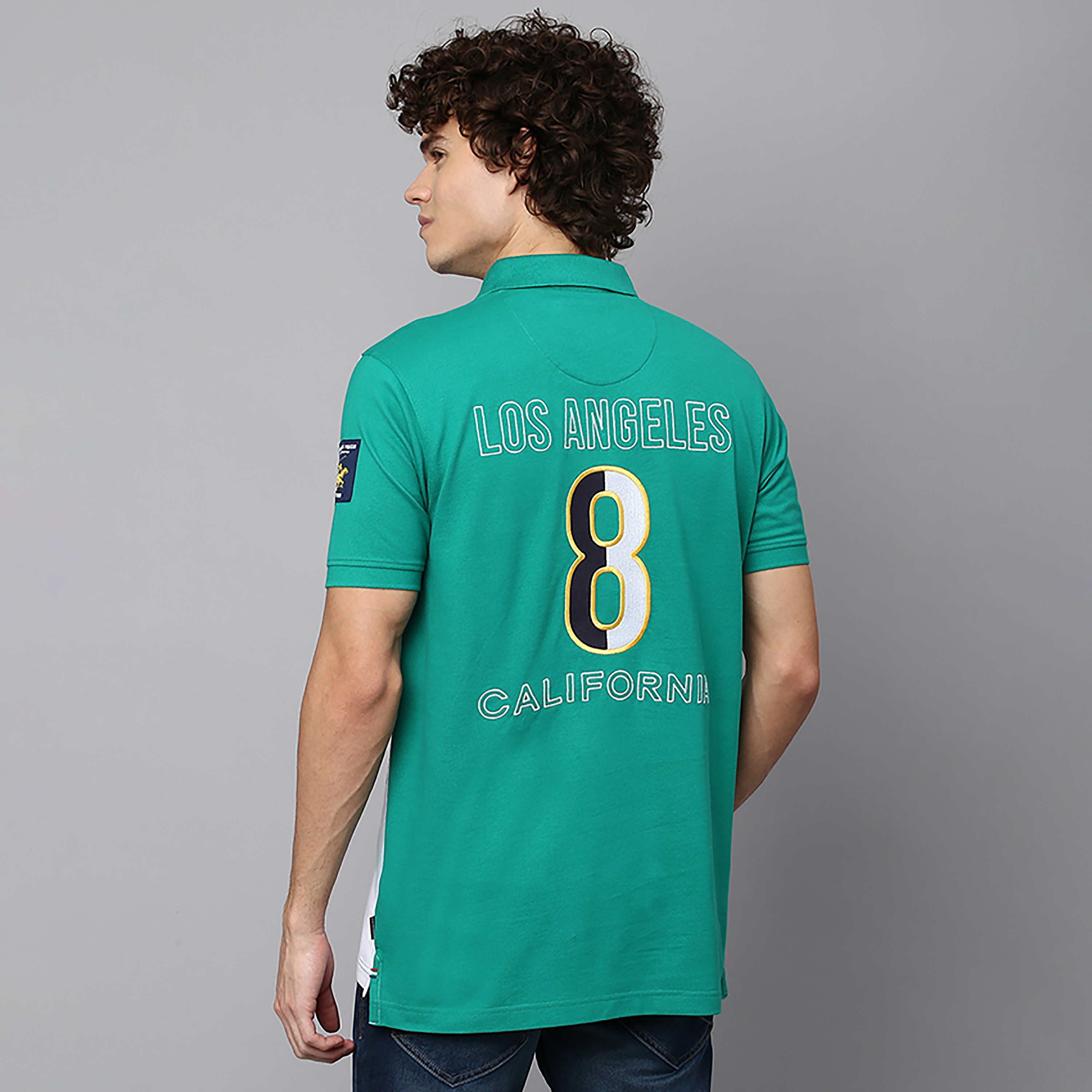 تي شيرت بولو بياقة محجبة اللون بيفرلي هيلز بولو كلوب وأكمام قصيرة-men-clothing-tshirtsandpolos-polos-image-4