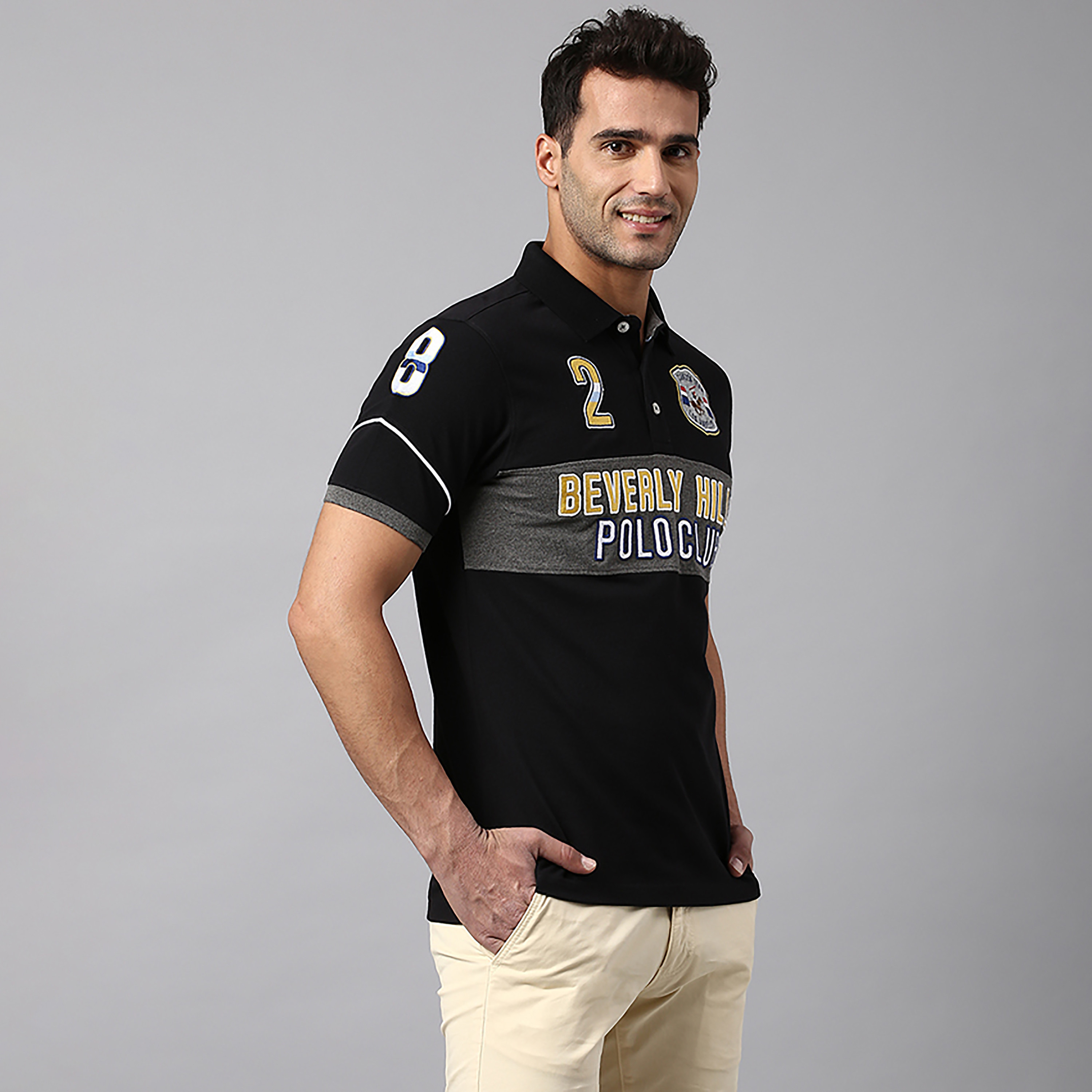 Beverly Hills Polo Club Printed Collared Short Sleeves Polo T-Shirt-men-clothing-tshirtsandpolos-polos-image-3