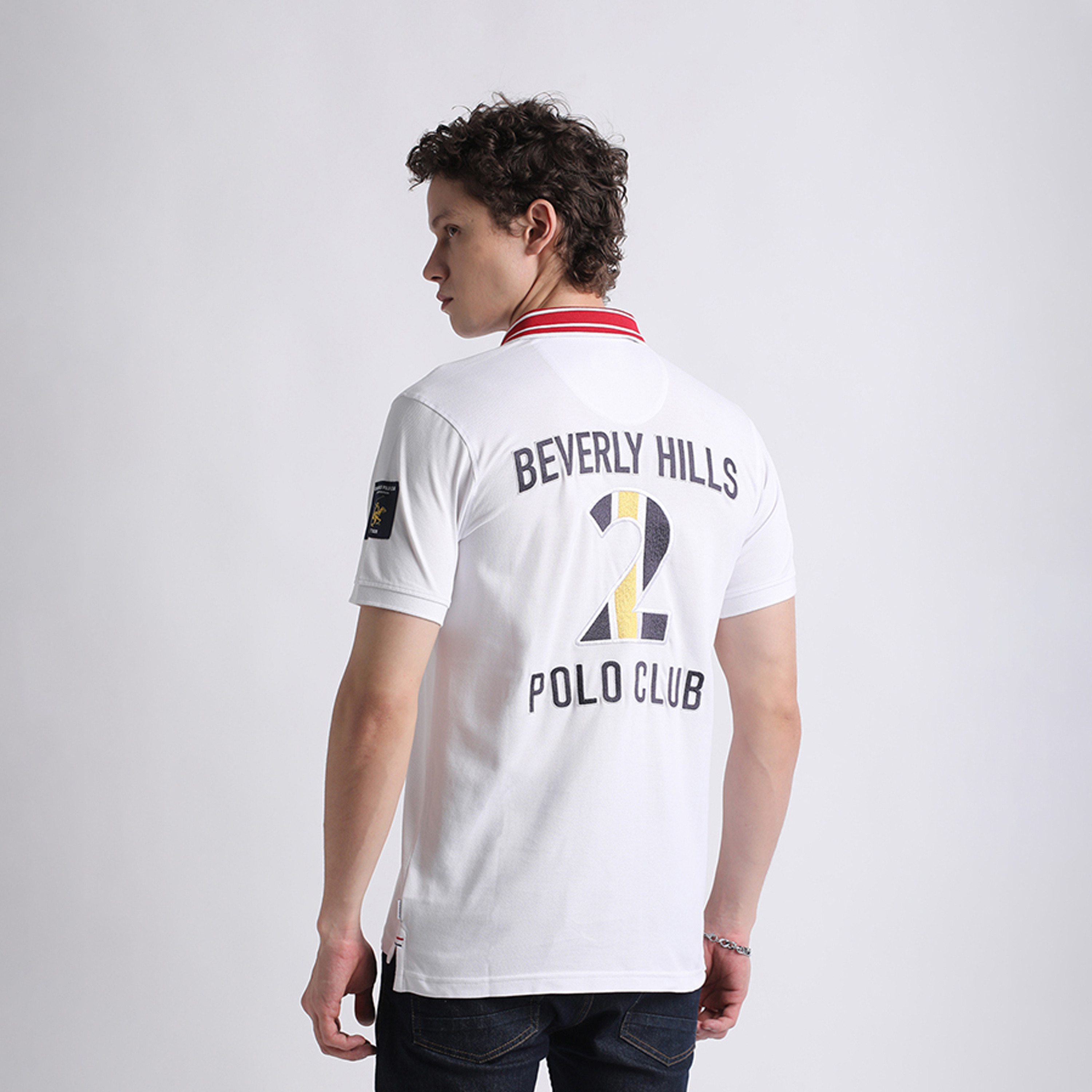 بيفرلي هيلز كلوب-  تي شيرت بولو بأكمام قصيرة للرجال مع شعار مطرز-men-clothing-tshirtsandpolos-polos-image-8