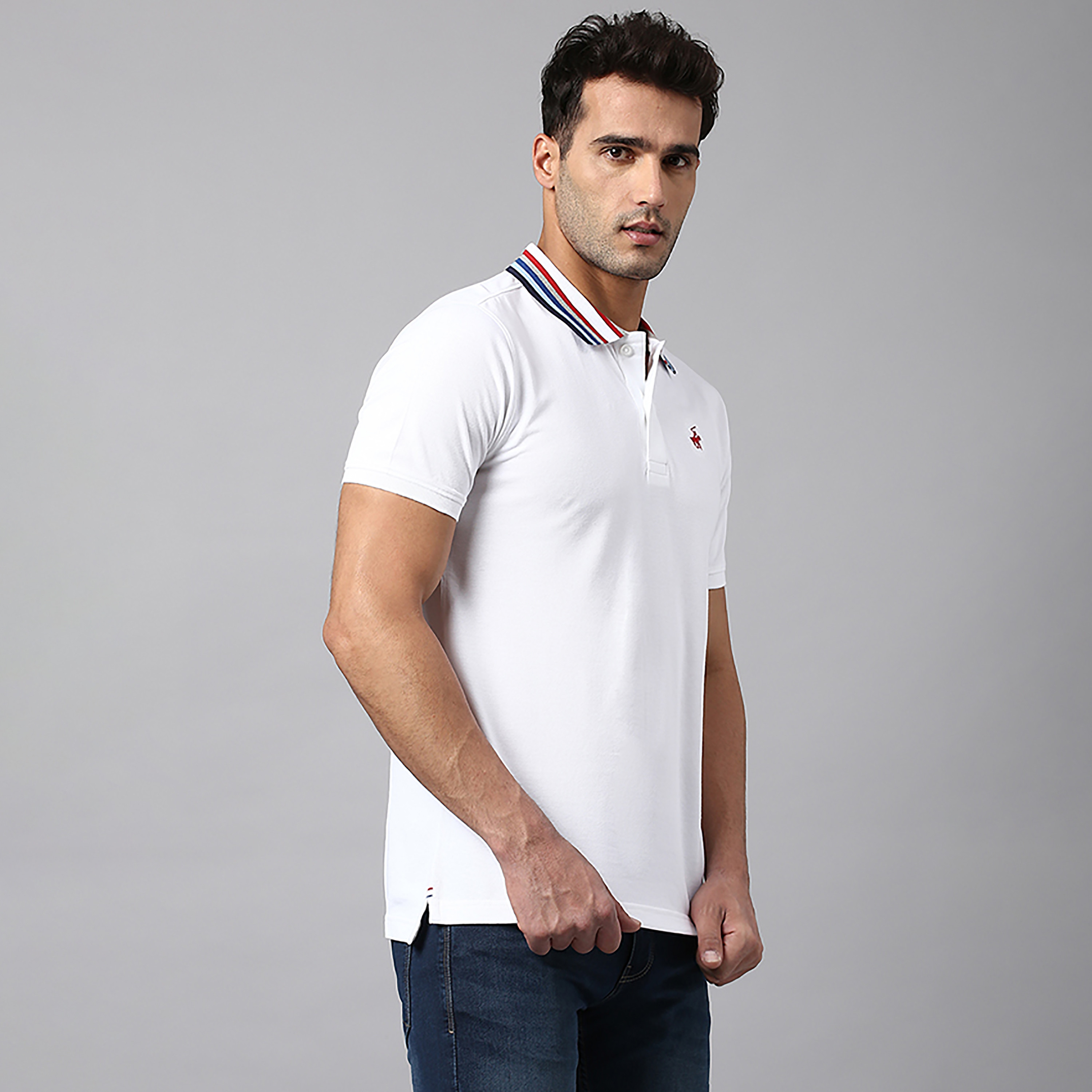Beverly Hills Polo Club Logo Collared Short Sleeves Polo T-Shirt-men-clothing-tshirtsandpolos-polos-image-3