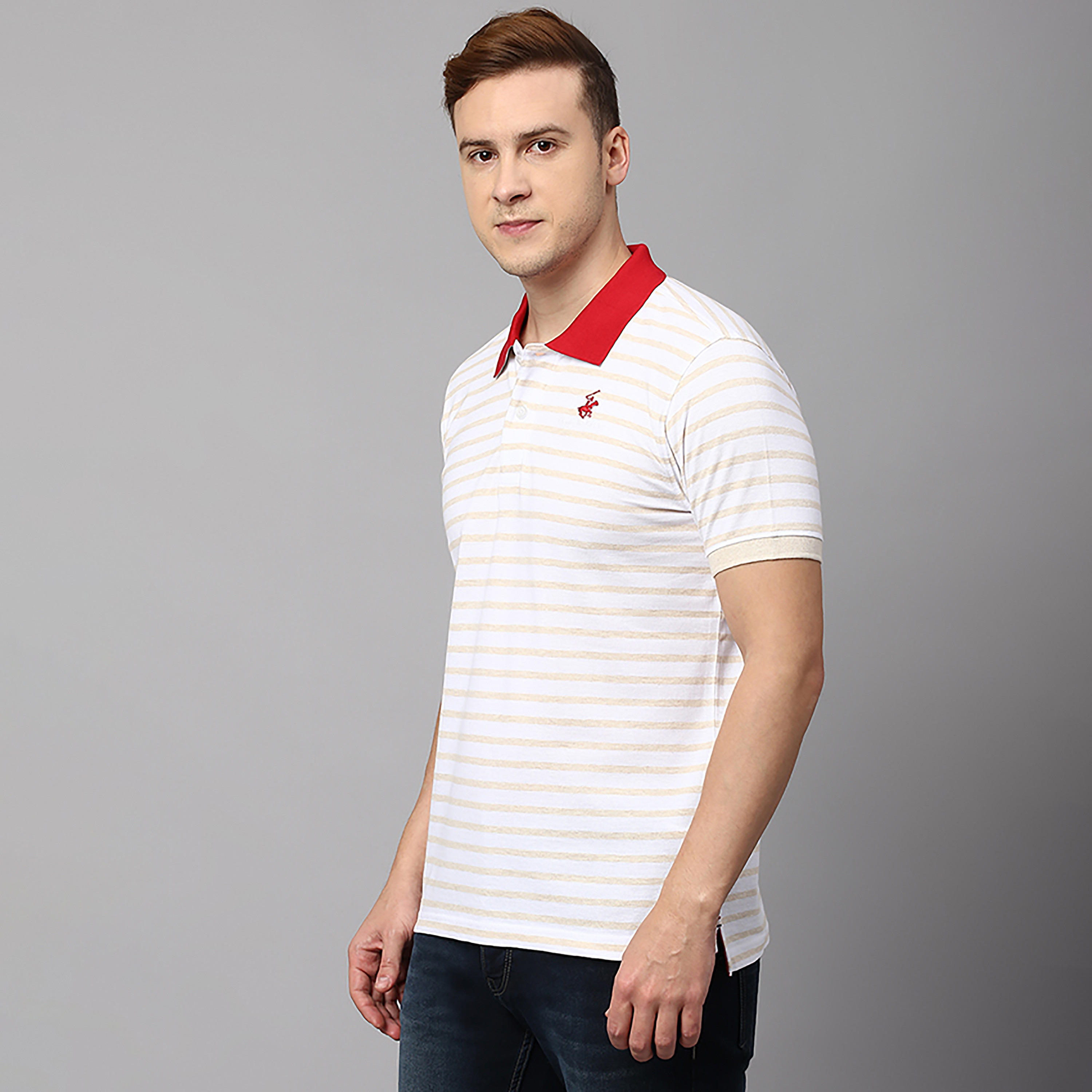 Beverly Hills Polo Club Stripes Collared Short Sleeves Polo T-Shirt-men-clothing-tshirtsandpolos-polos-image-3