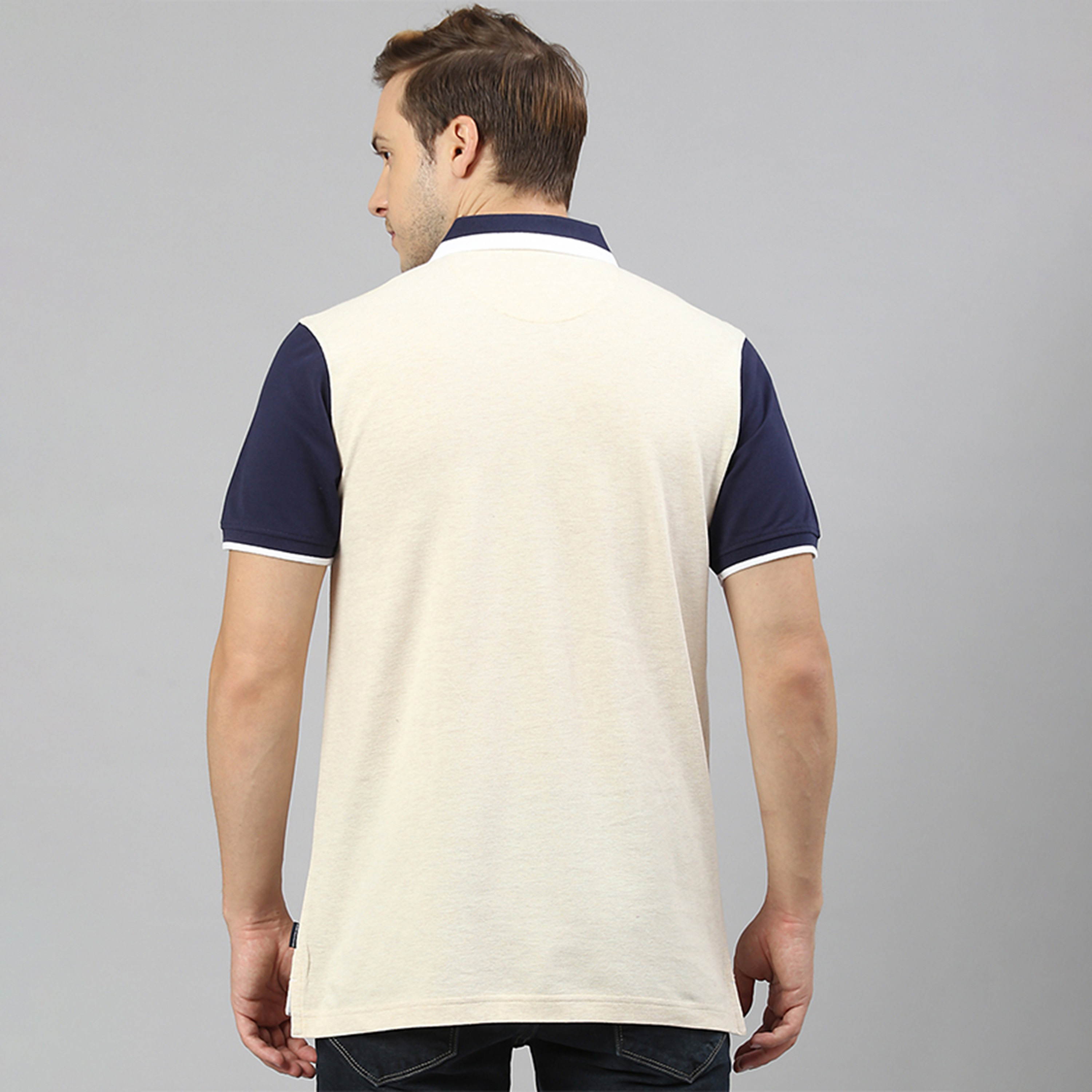 تي شيرت بولو من بيفرلي هيلز بولو كلوب بياقة وأكمام قصيرة مع كولور بلوكد-men-clothing-tshirtsandpolos-polos-image-4