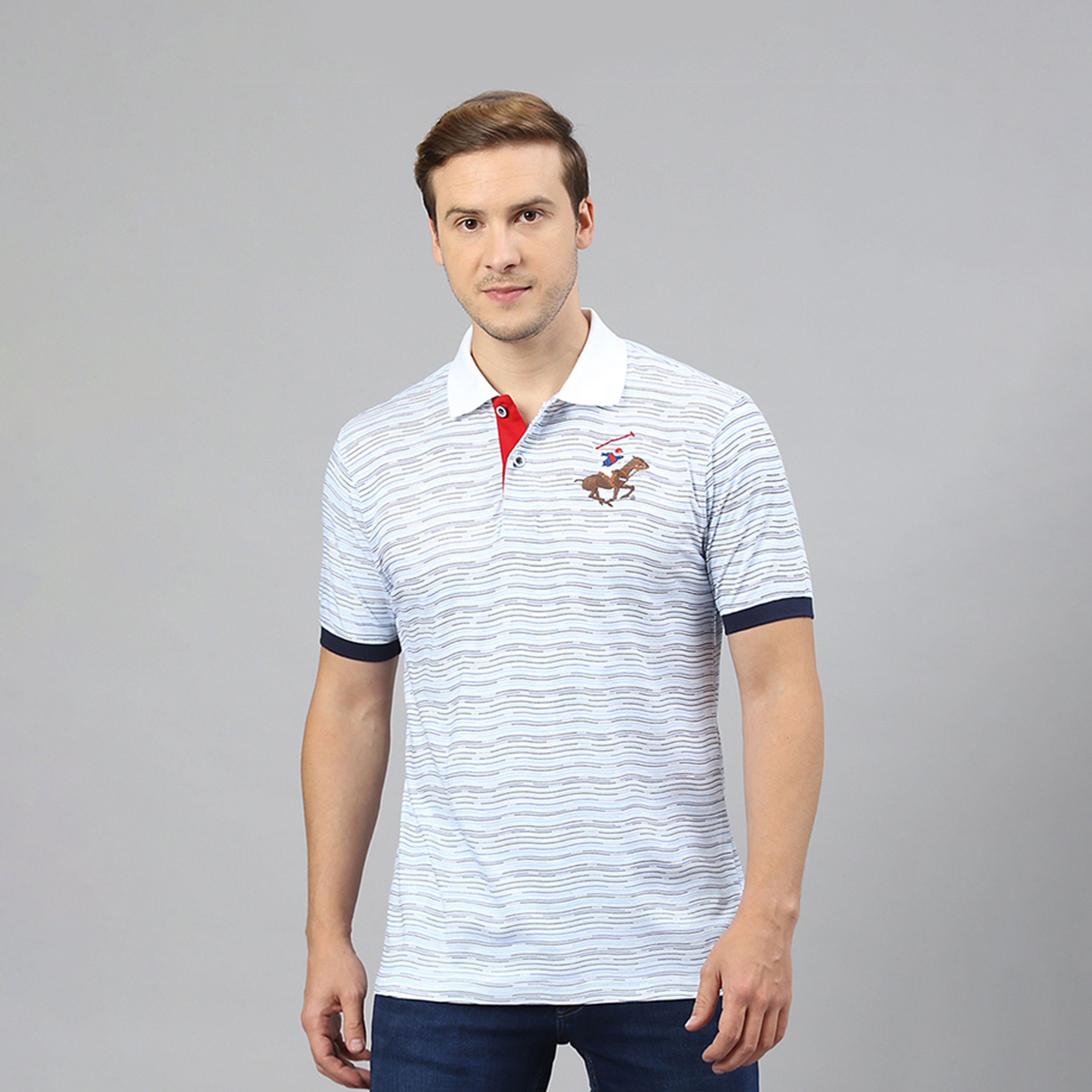 بيفرلي هيلز بولو كلوب- تي شيرت بولو رجالي بياقة دائرية أكمام قصيرة-men-clothing-tshirtsandpolos-polos-image-1