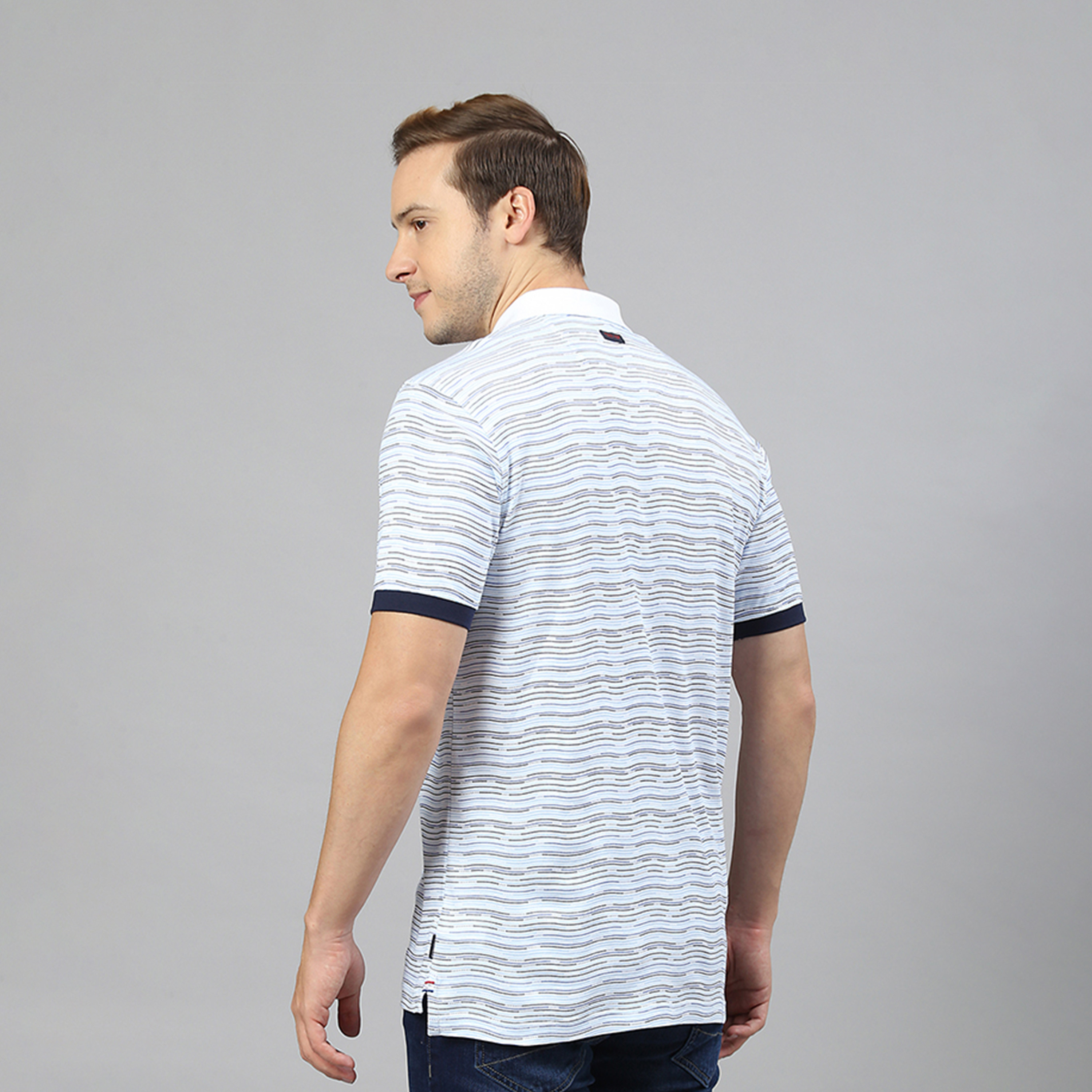 Beverly Hills Polo Club Striped Collared Short Sleeve Polo T-shirt-men-clothing-tshirtsandpolos-polos-image-4