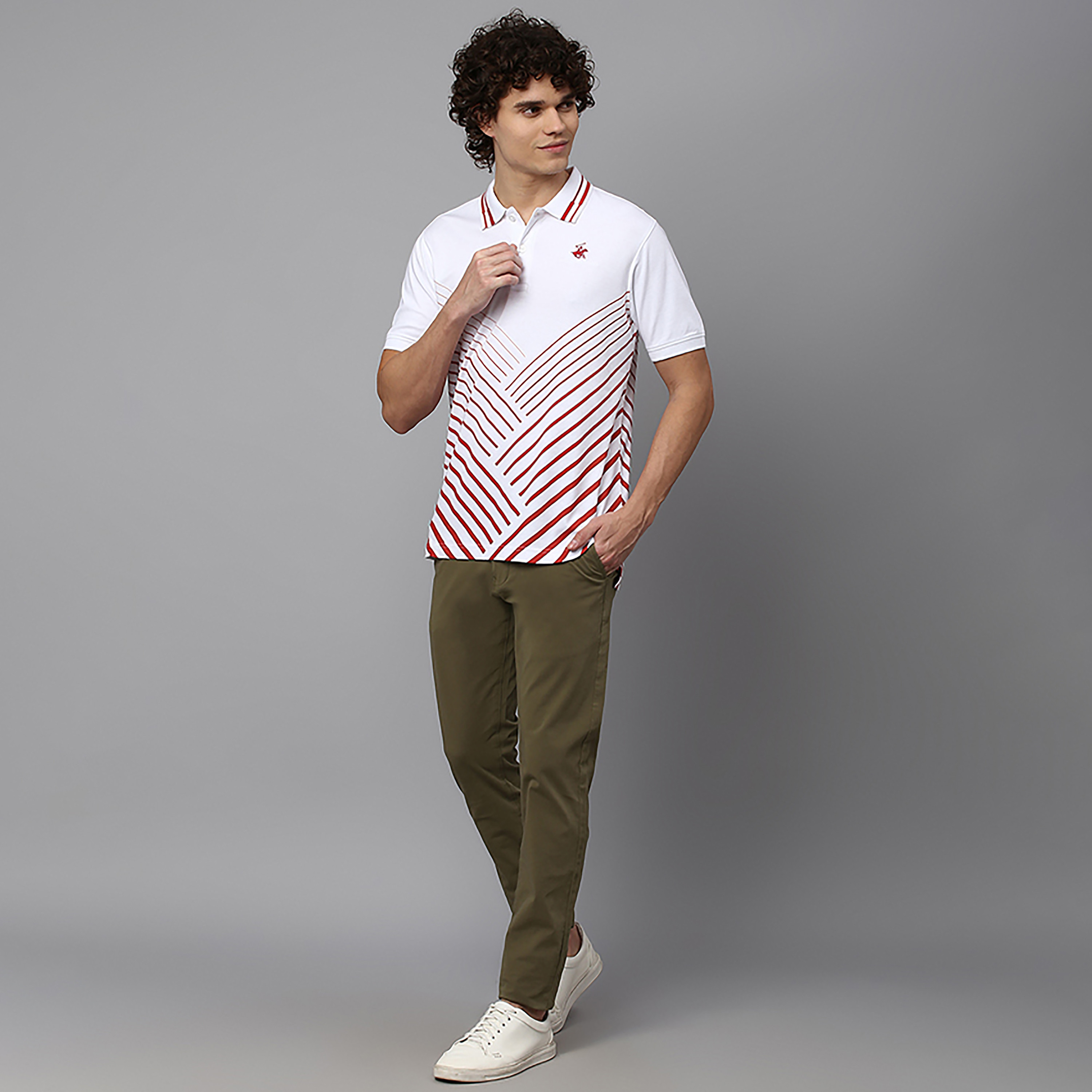 Beverly Hills Polo Club Men's Graphic Print Collared Short Sleeve Polo Shirt-men-clothing-tshirtsandpolos-polos-image-2