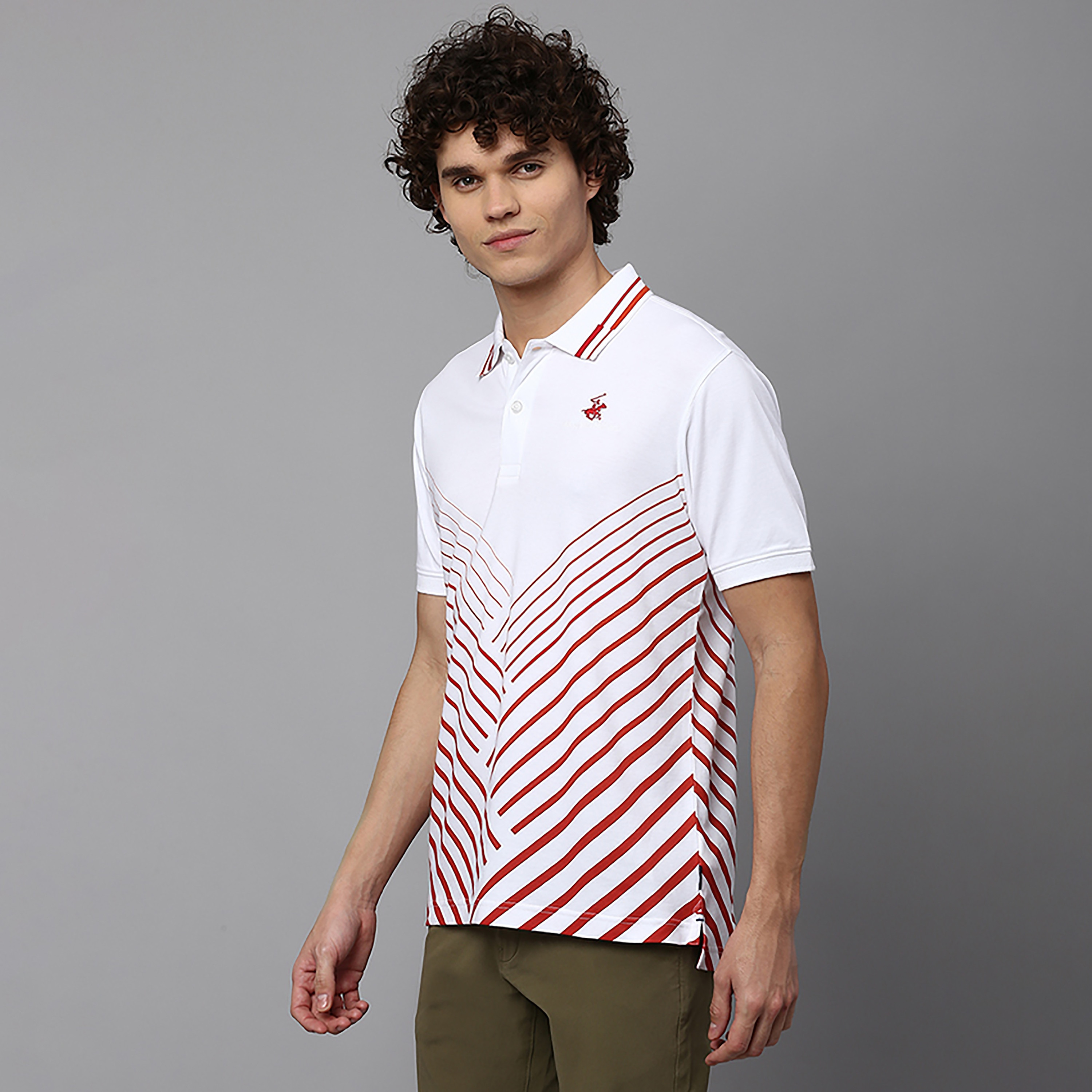 Beverly Hills Polo Club Men's Graphic Print Collared Short Sleeve Polo Shirt-men-clothing-tshirtsandpolos-polos-image-3
