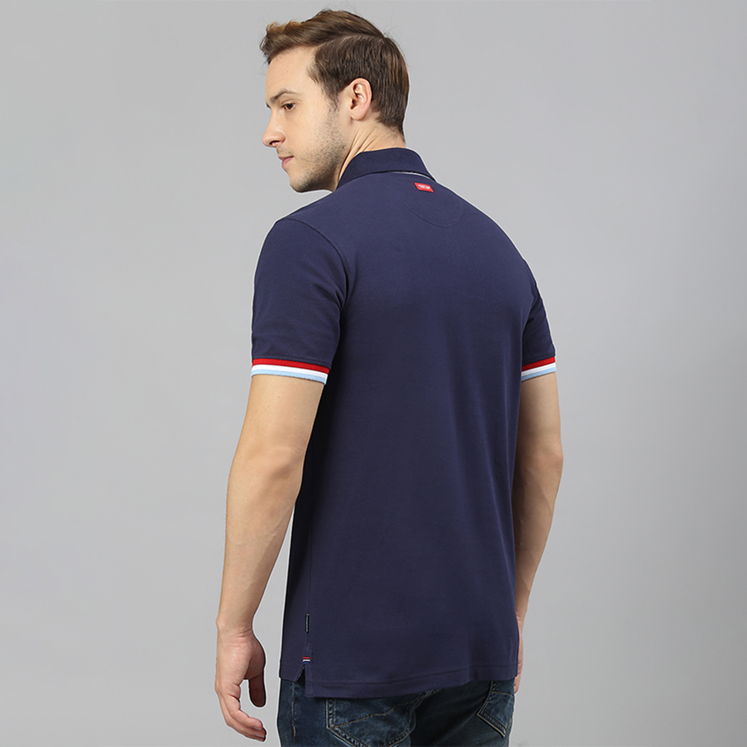 تي شيرت بولو من بيفرلي هيلز بولو كلوب مع مزخرفة بياقة وأكمام قصيرة-men-clothing-tshirtsandpolos-polos-image-4
