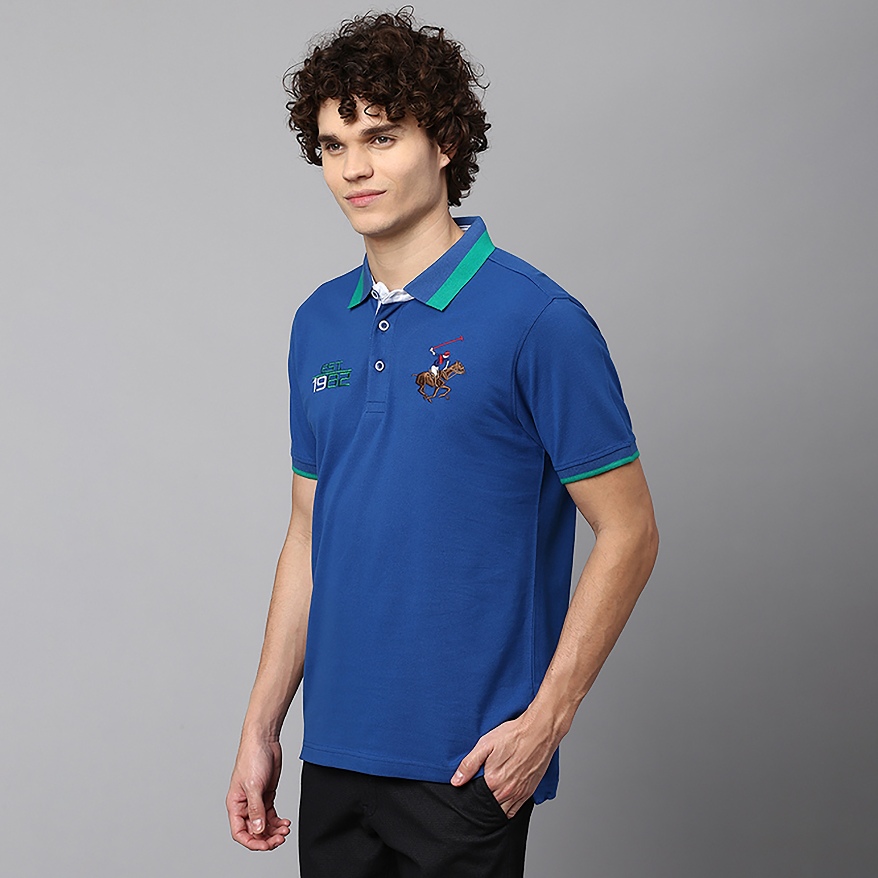 Beverly Hills Polo Club Logo Collared Short Sleeves Polo T-Shirt-men-clothing-tshirtsandpolos-polos-image-3
