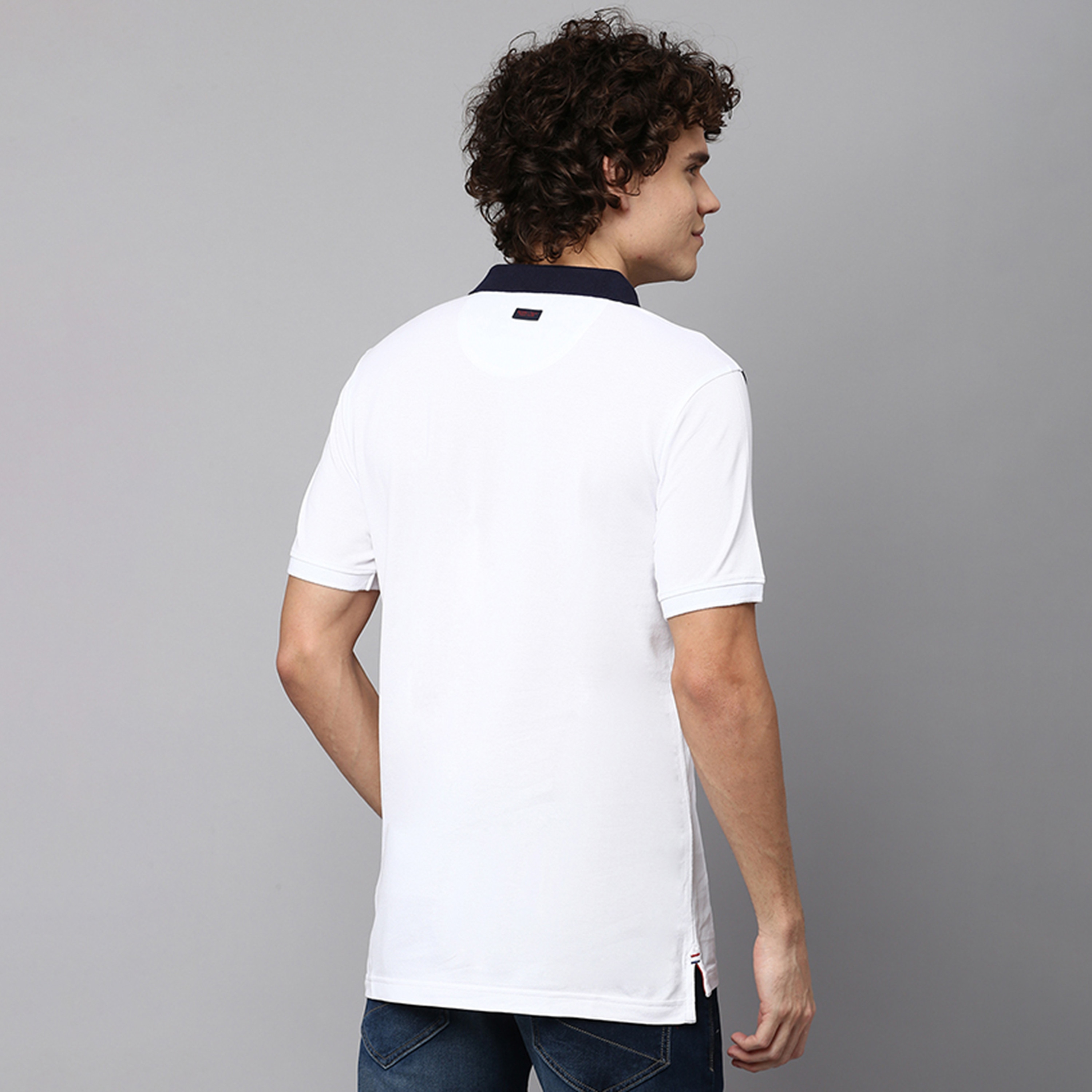 تي شيرت بولو بأكمام قصيرة مع ياقة بلوكد من بيفرلي هيلز بولو كلوب-men-clothing-tshirtsandpolos-polos-image-8
