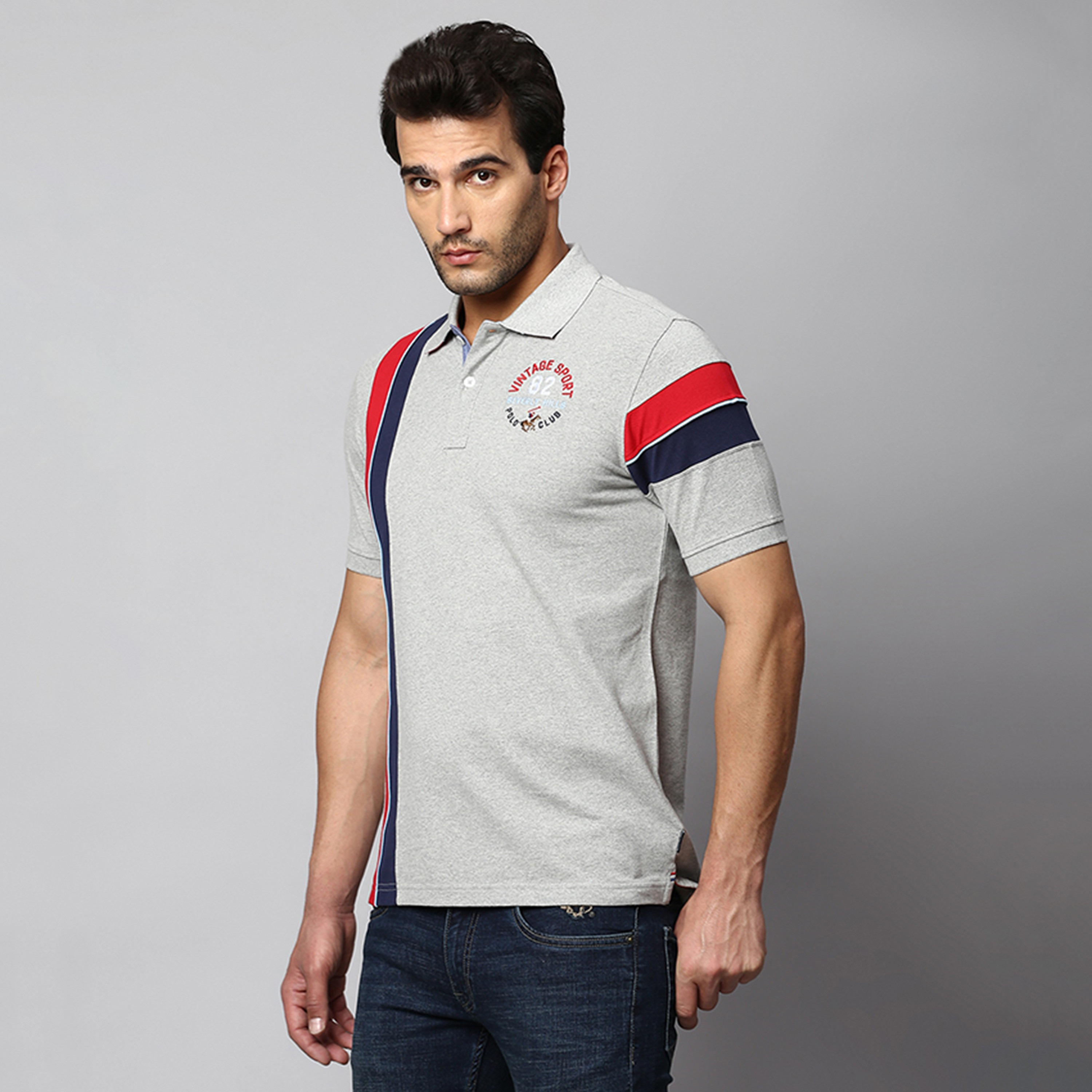 Beverly Hills Polo Club Striped Collared Short Sleeves Polo T-Shirt-men-clothing-tshirtsandpolos-polos-image-3